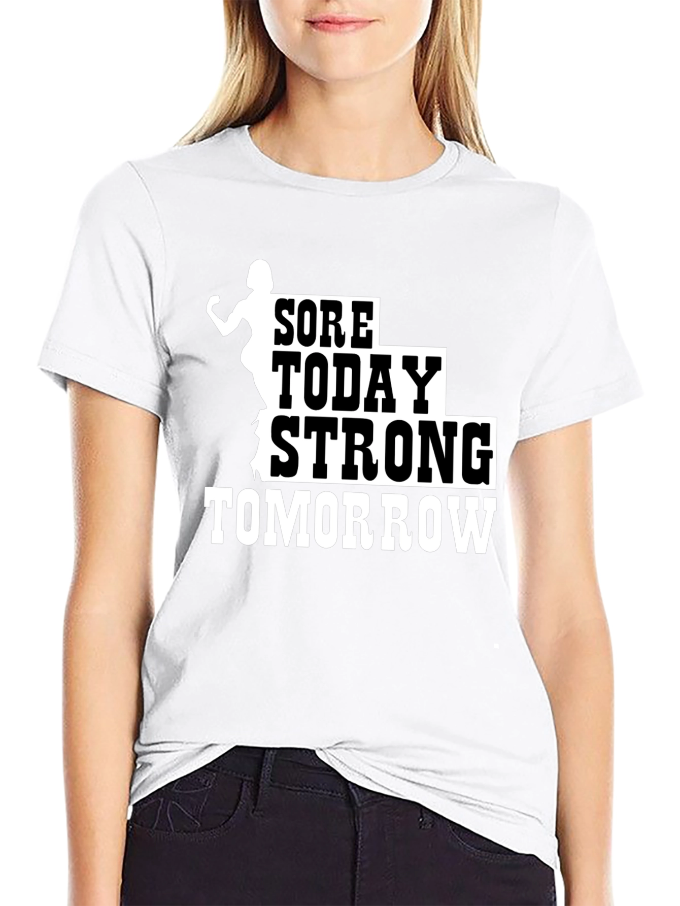 Sore Today Strong Tomorrow Black T-Shirt
