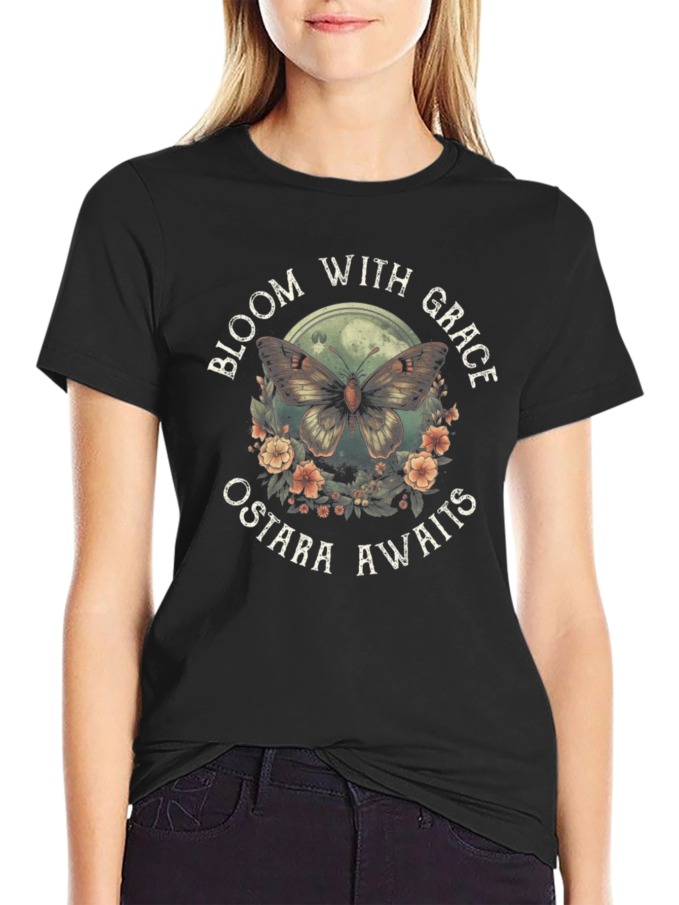 Bloom With Grace Butterfly T-Shirt