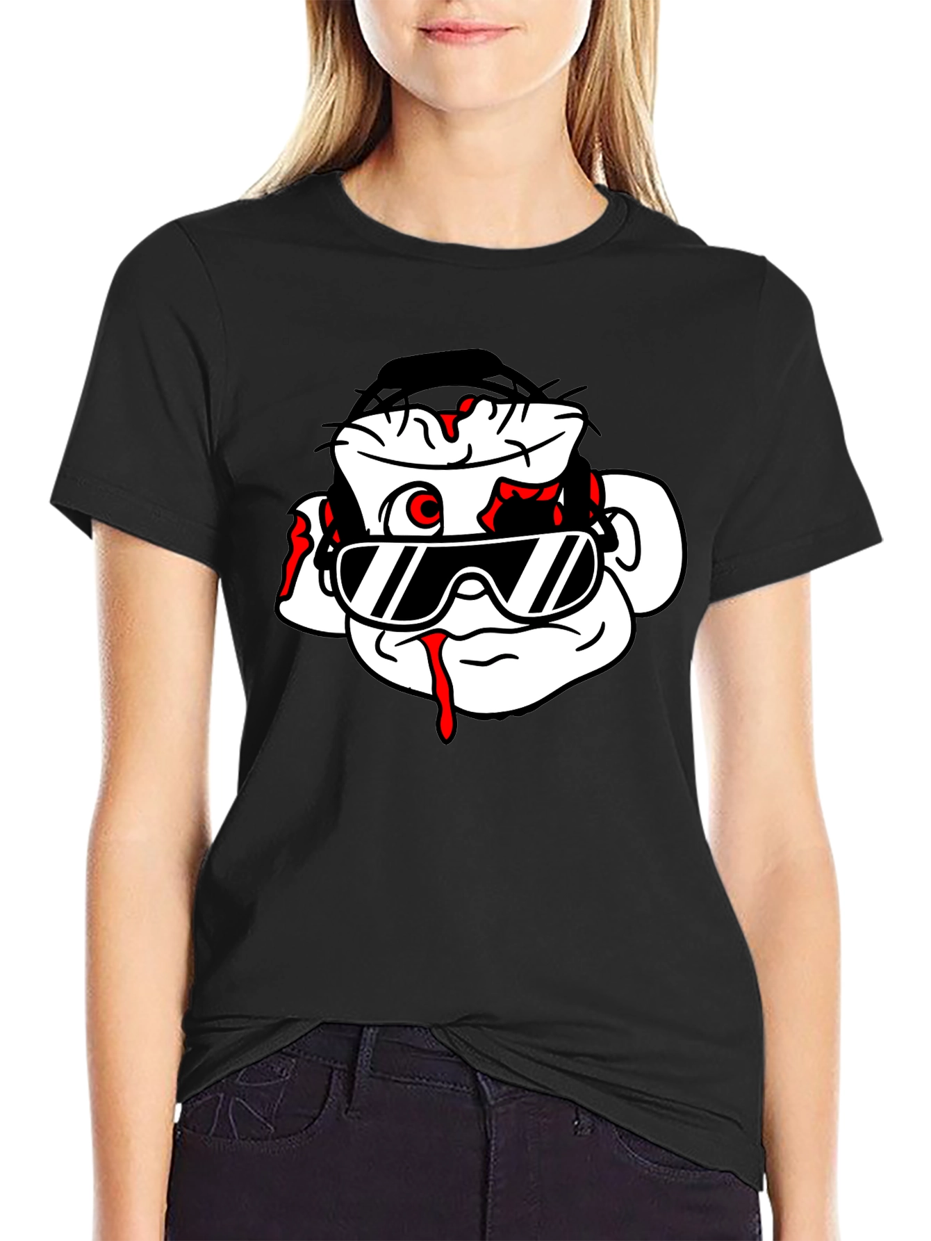 Cool Cartoon Monkey Tee