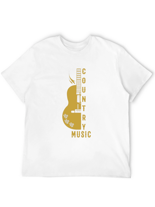 Country Music Guitar Graphic Tee