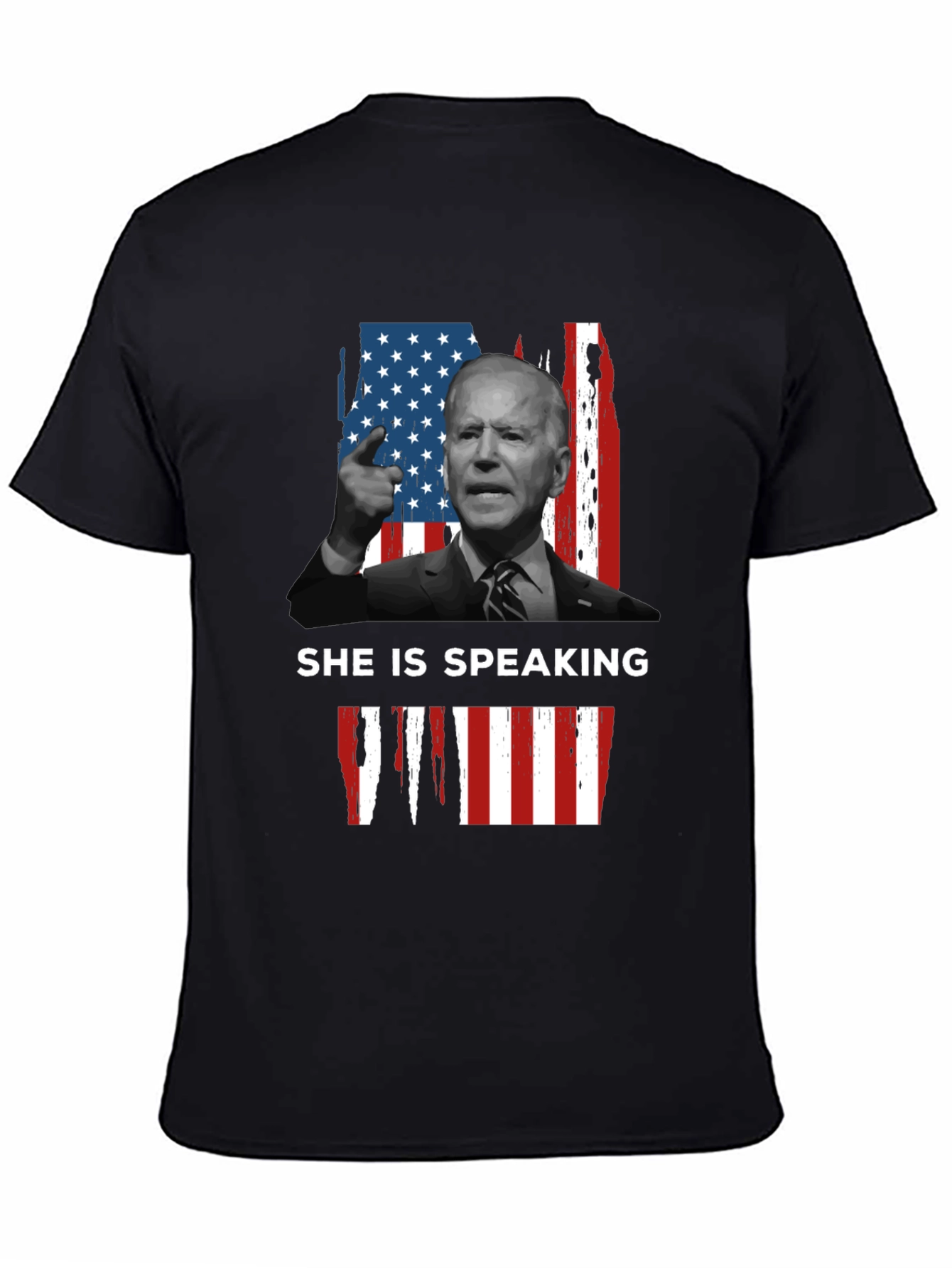 Biden She is Speaking Graphic Tee