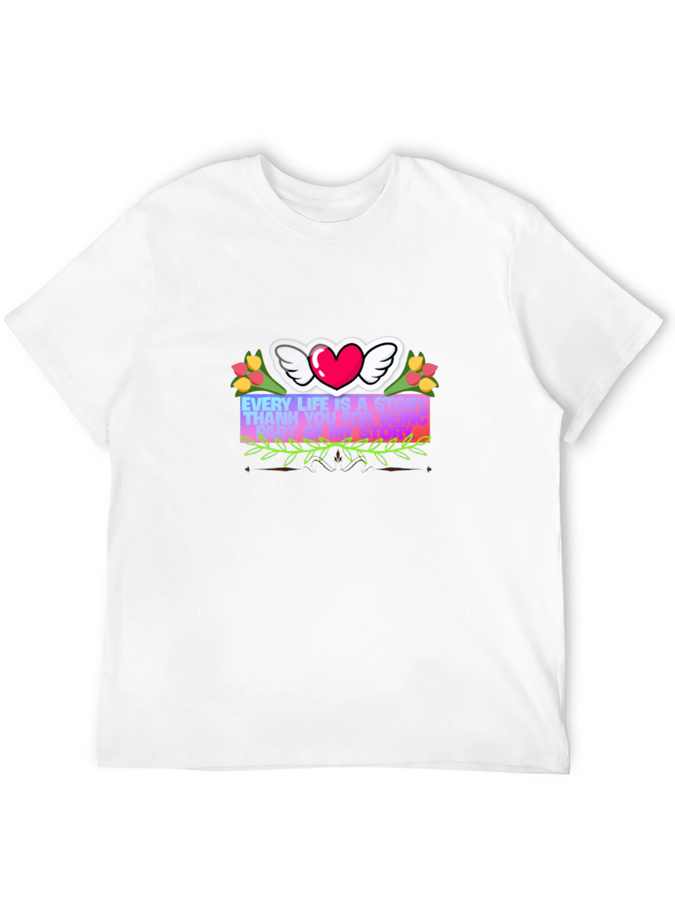 Heart with Wings Graphic Tee