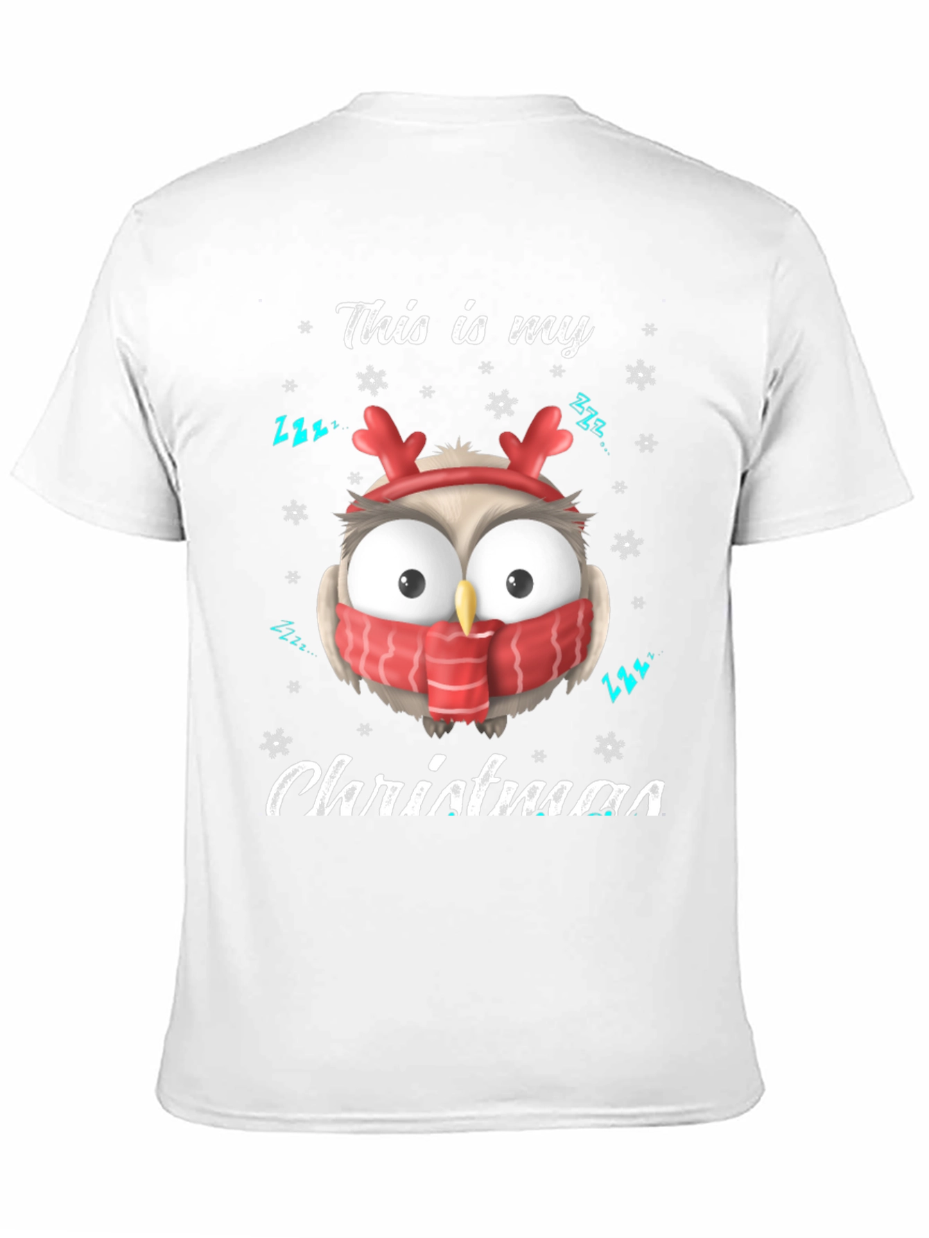Funny Christmas Owl T-Shirt