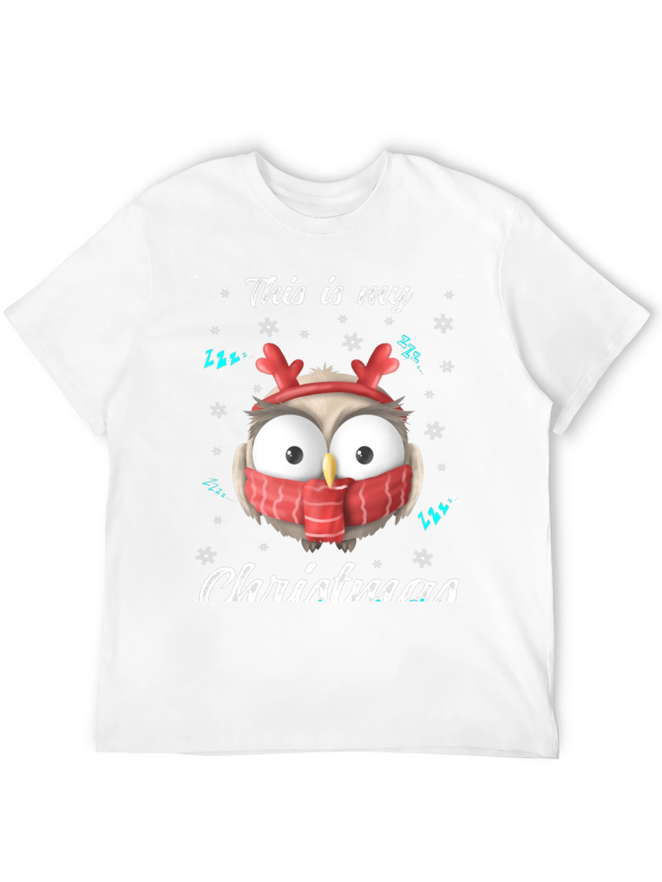 Funny Christmas Owl T-Shirt