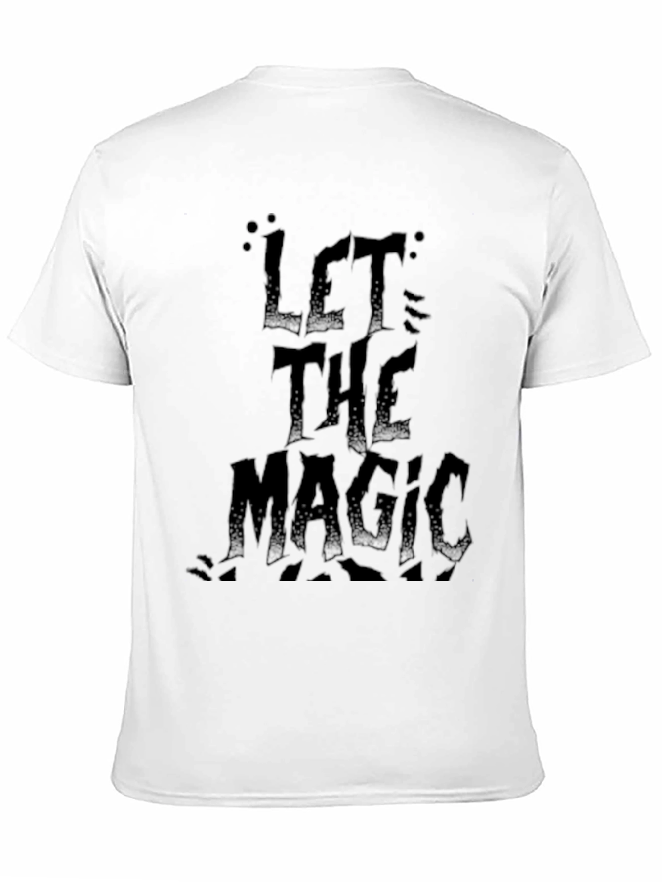 Let the Magic Happen Black Graphic Tee