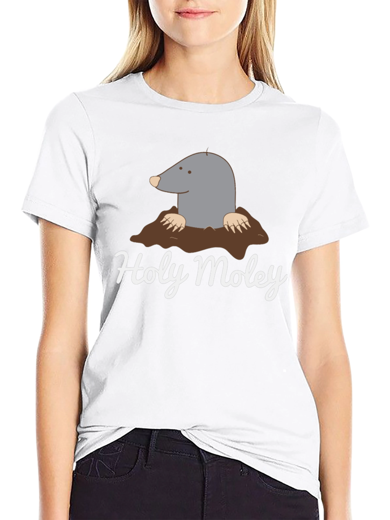Holy Moley Graphic Tee - Mens Black T-Shirt