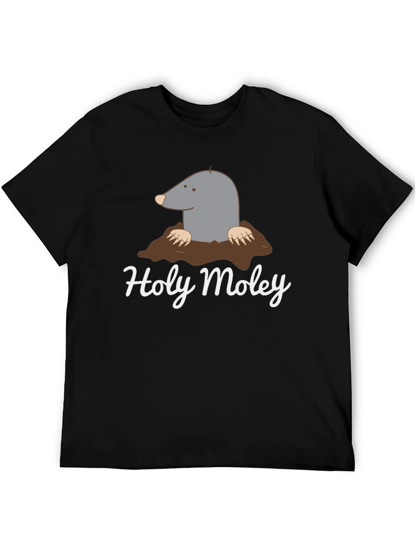 Holy Moley Graphic Tee - Mens Black T-Shirt