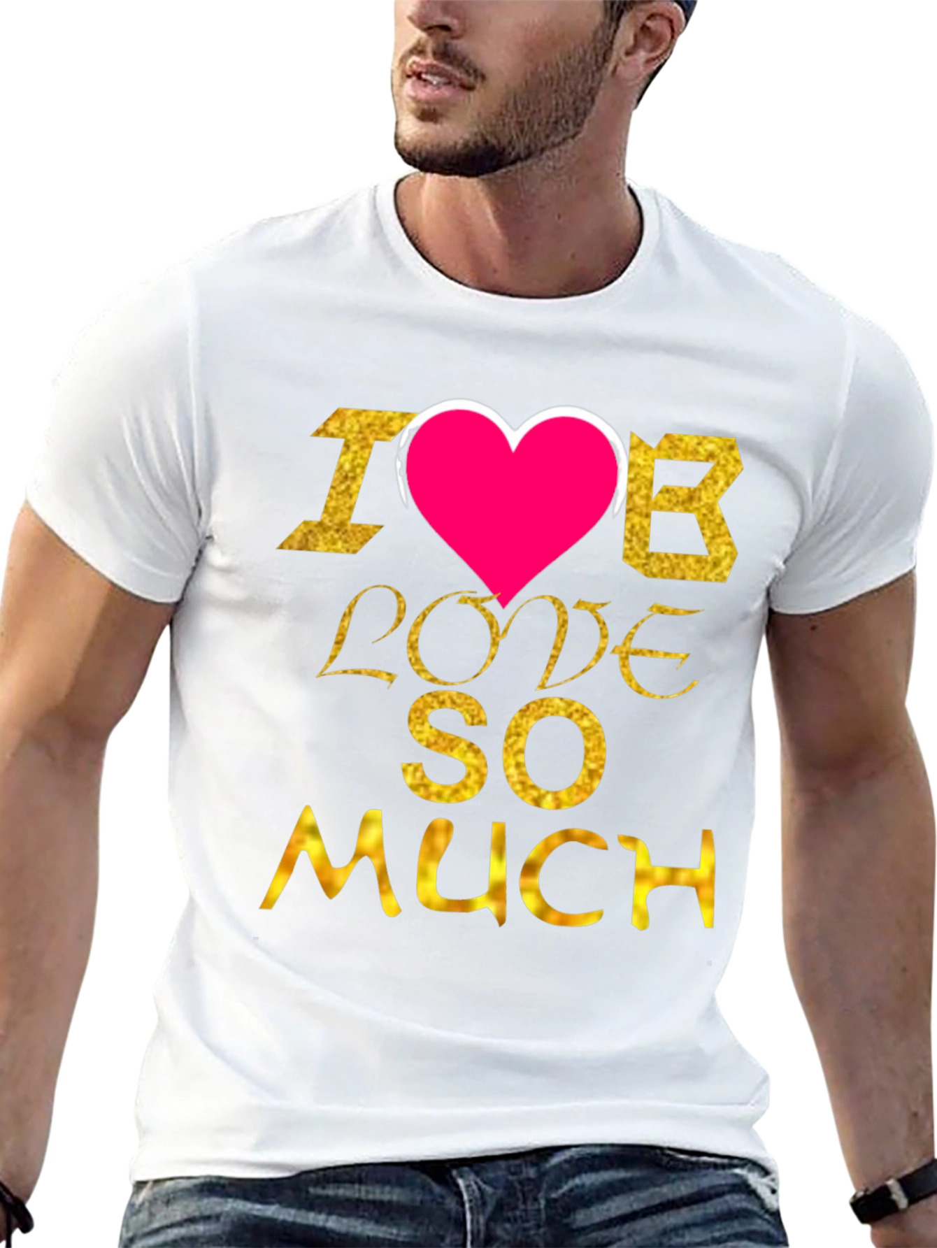 I Love B So Much Graphic Tee