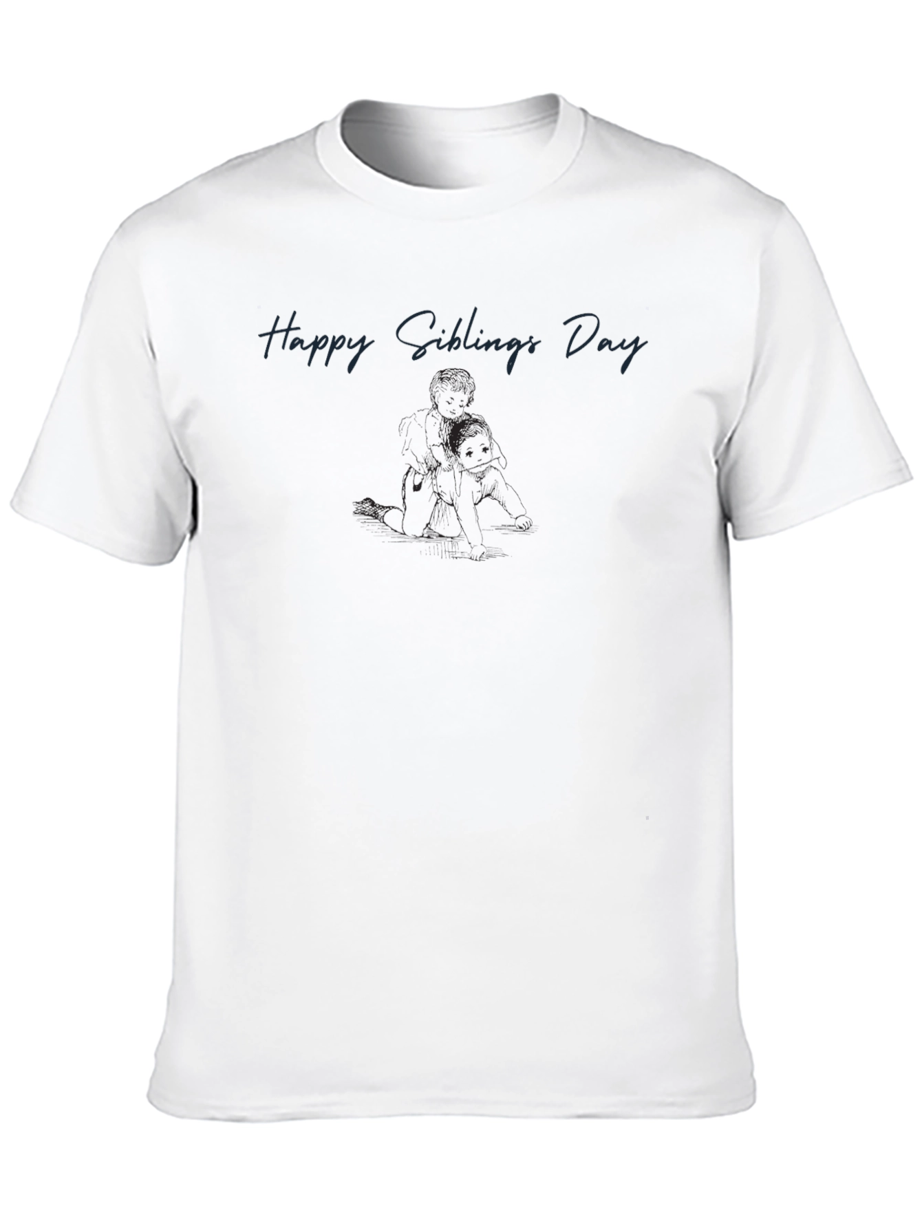 Happy Siblings Day Graphic Tee