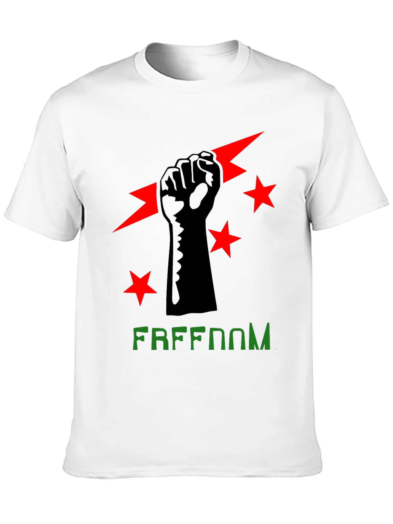 Freedom Fist Graphic Tee - Black