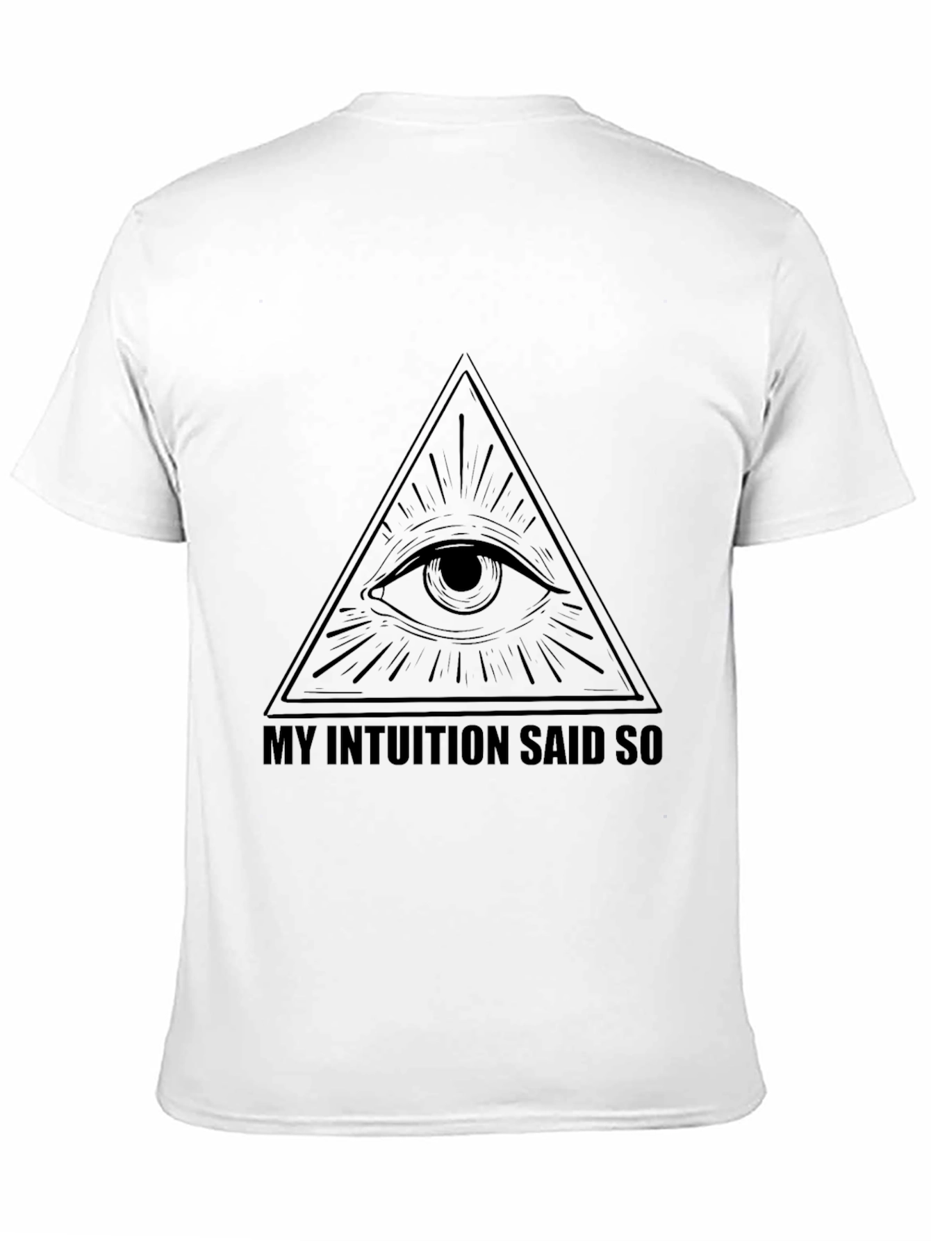 Intuition Eye Graphic Black T-Shirt