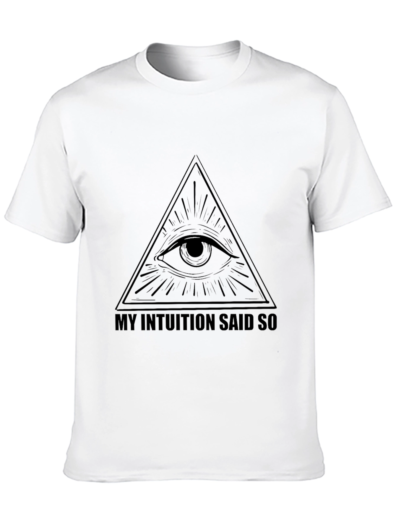 Intuition Eye Graphic Black T-Shirt