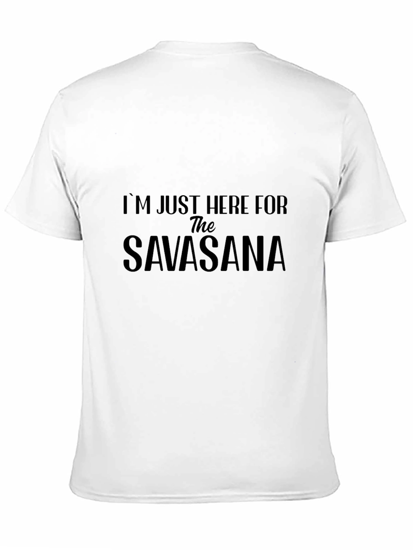 Savasana Yoga T-Shirt - Relax in Style