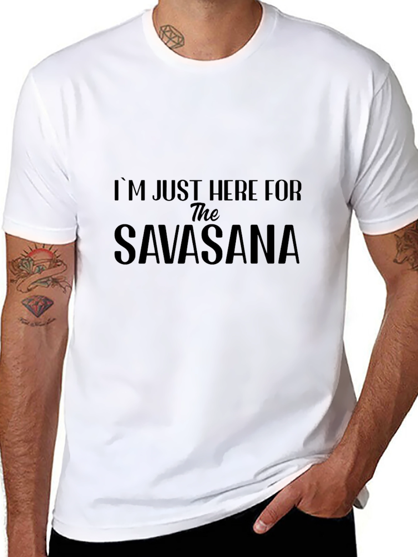 Savasana Yoga T-Shirt - Relax in Style