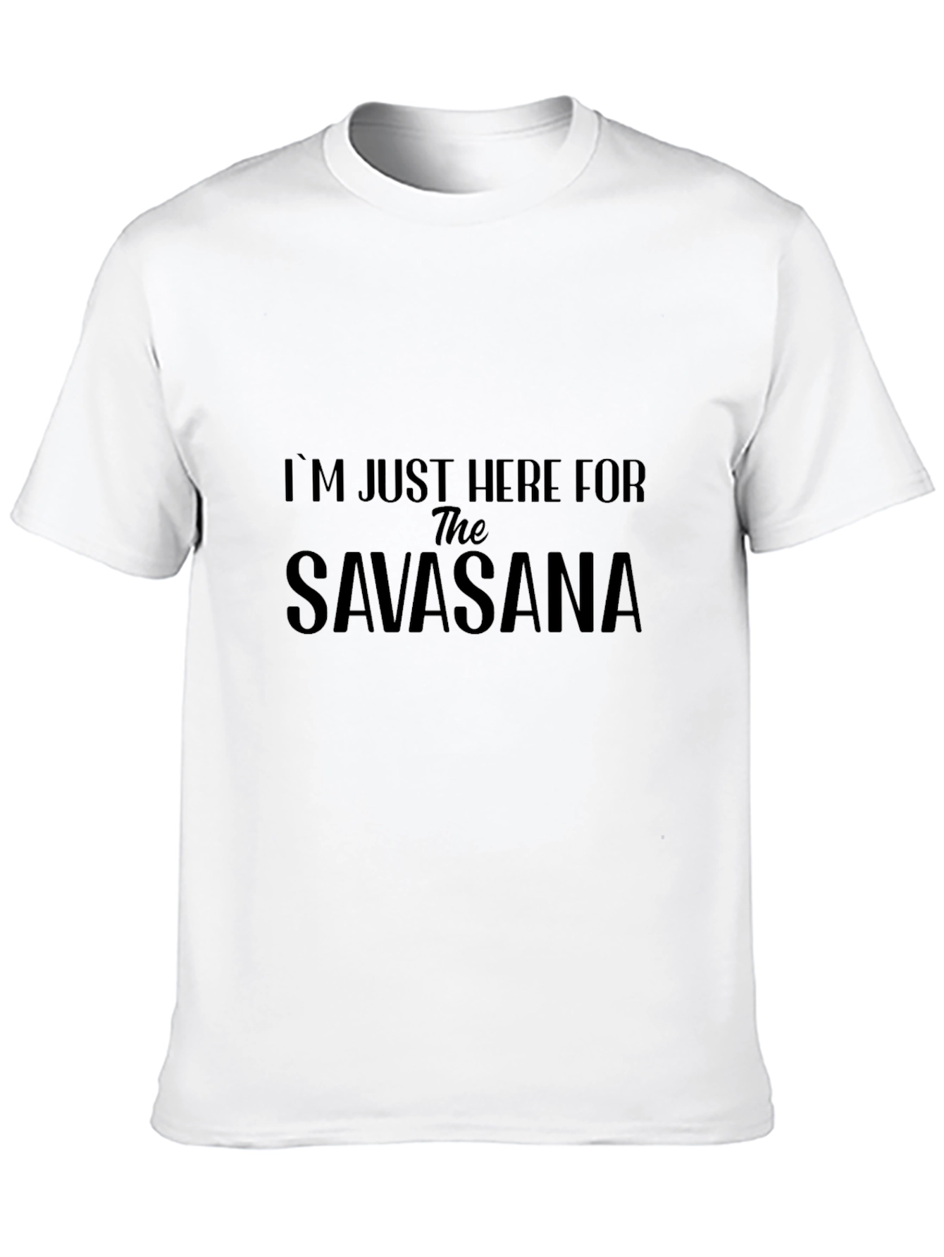 Savasana Yoga T-Shirt - Relax in Style