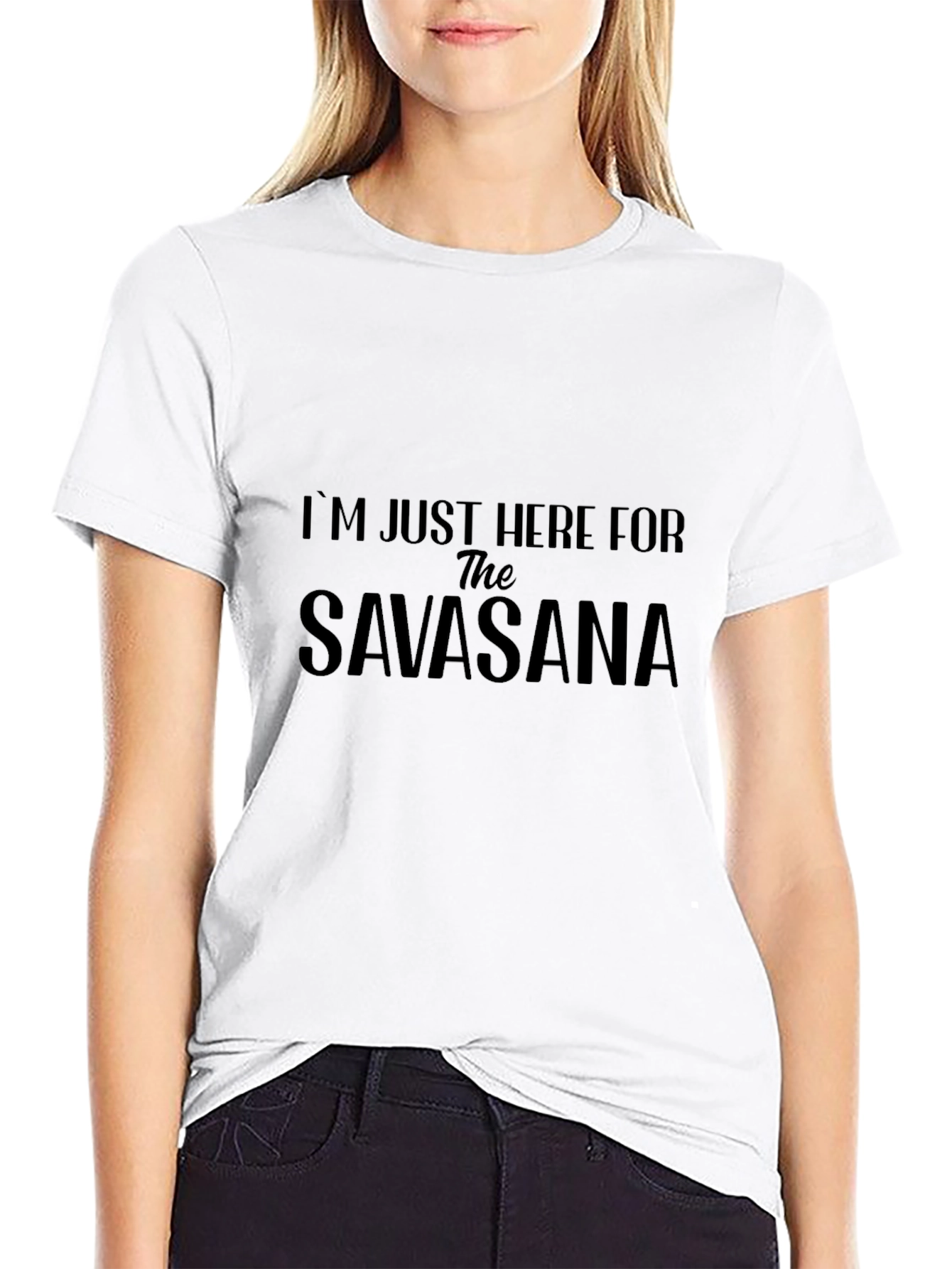 Savasana Yoga T-Shirt - Relax in Style