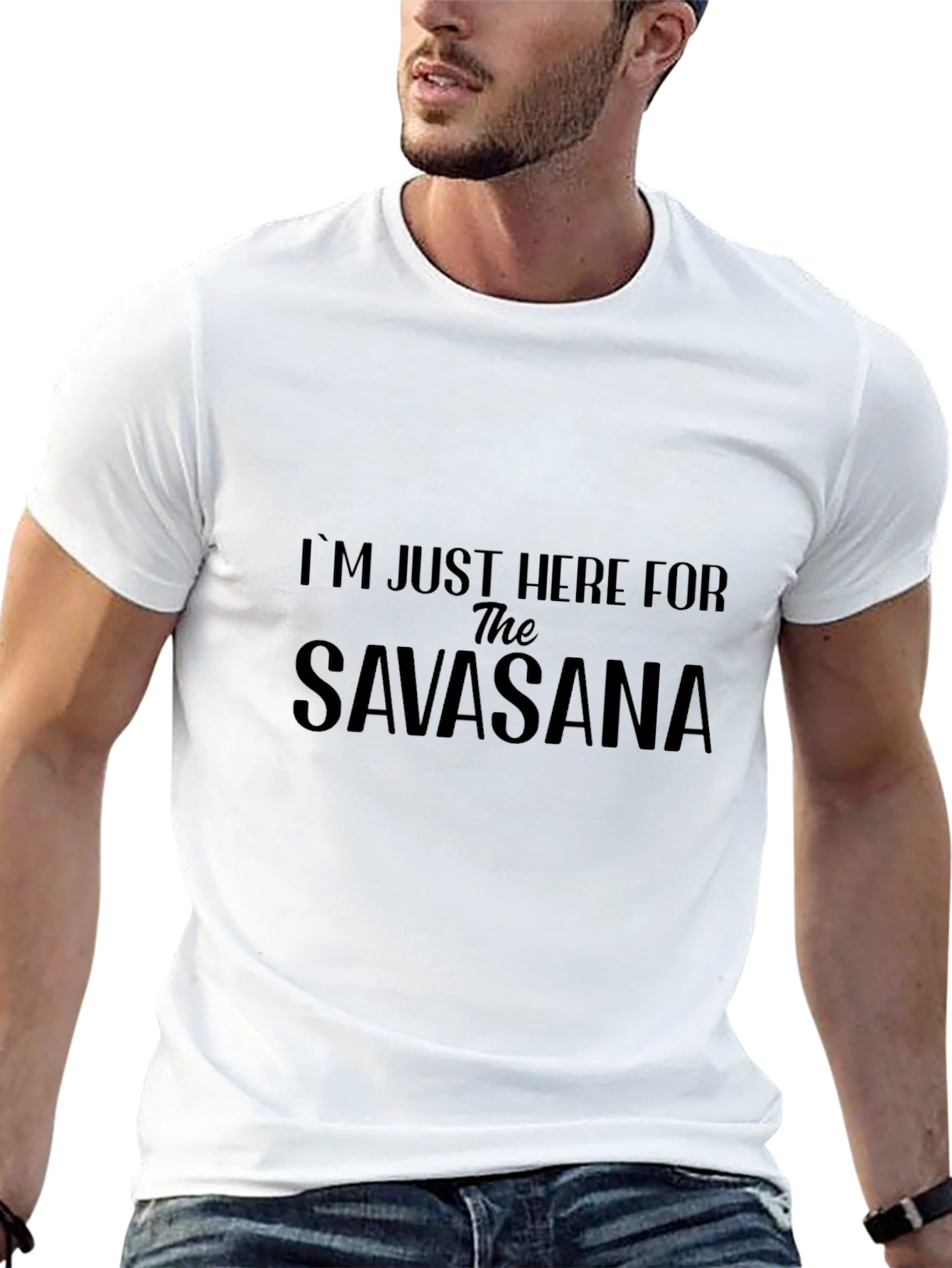 Savasana Yoga T-Shirt - Relax in Style