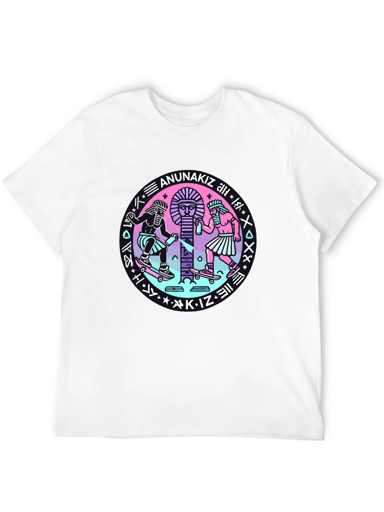 Anunakiz Graphic Tee - Black