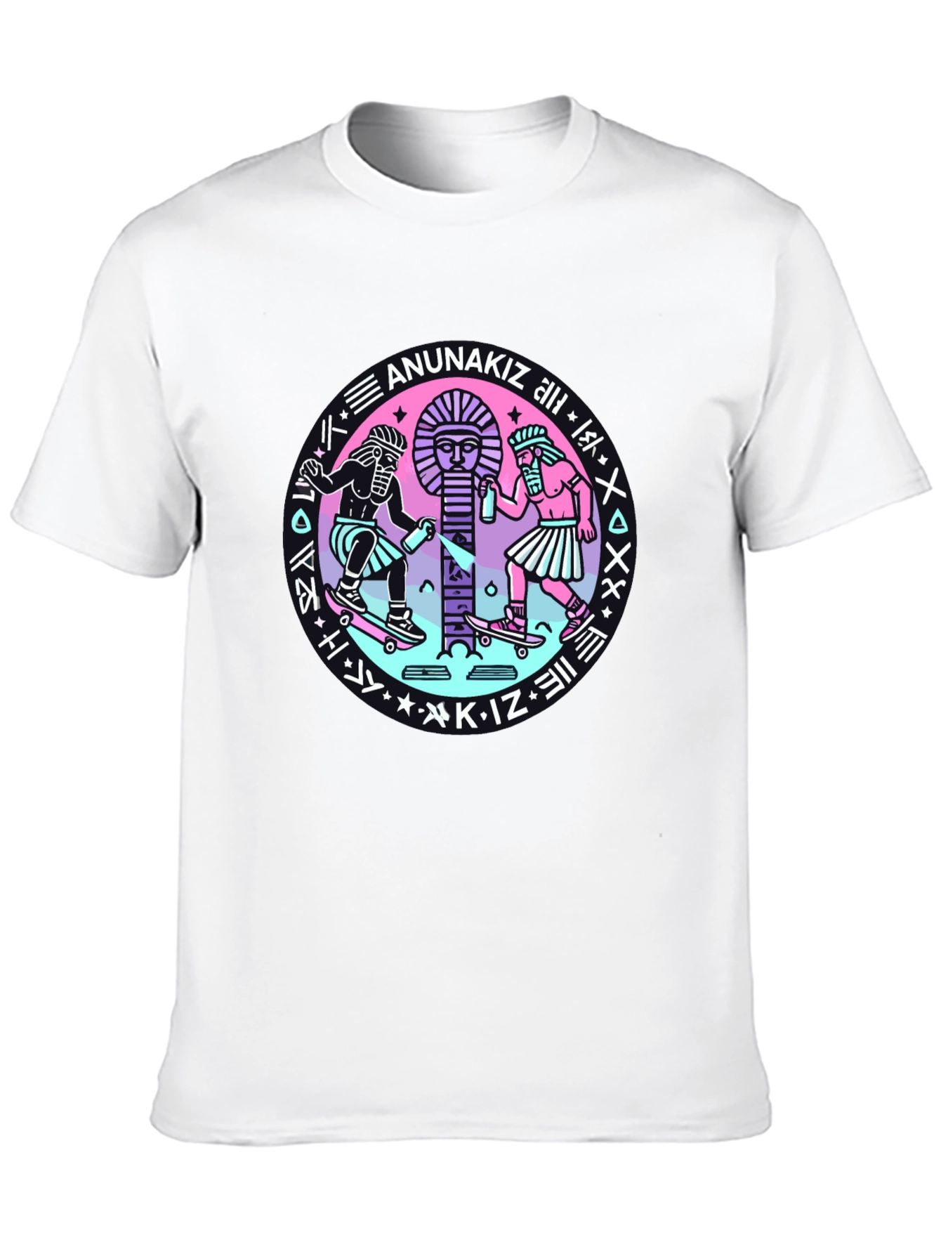 Anunakiz Graphic Tee - Black