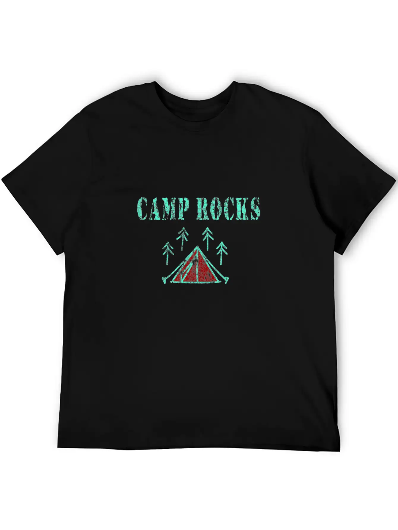Camping Unisex Casual T-Shirt – Clean Design For Daily Comfort