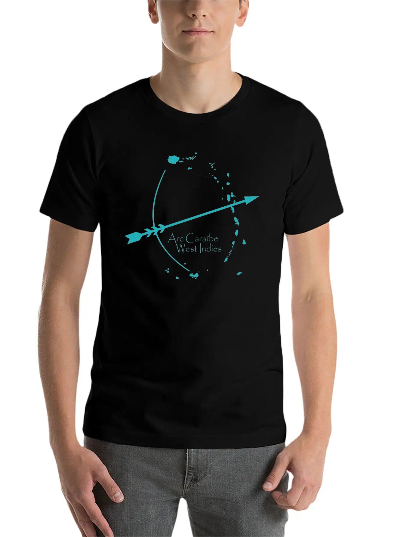 Carribean Arrow Unisex Casual T-Shirt – Clean Design For Daily Comfort