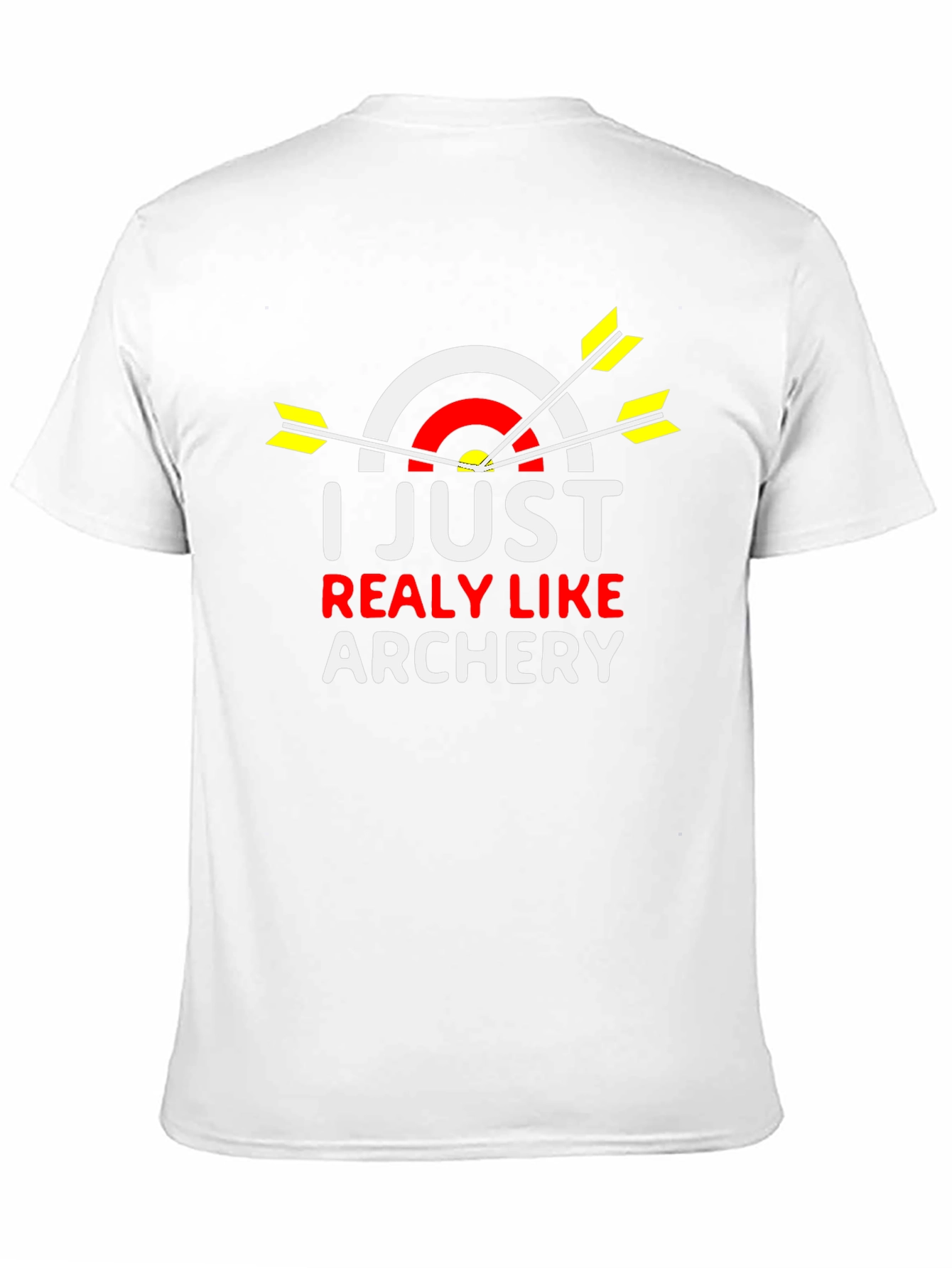 I Just Really Like Archery Black T-Shirt