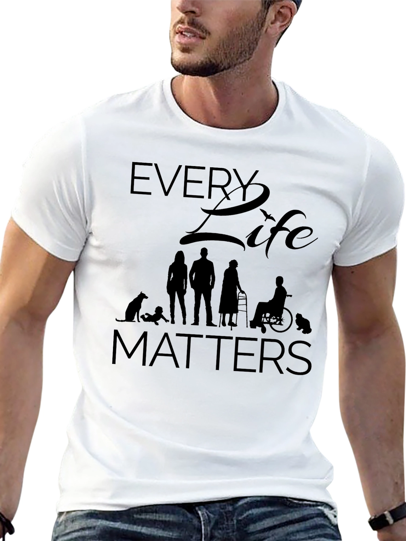 Every Life Matters Graphic T-Shirt