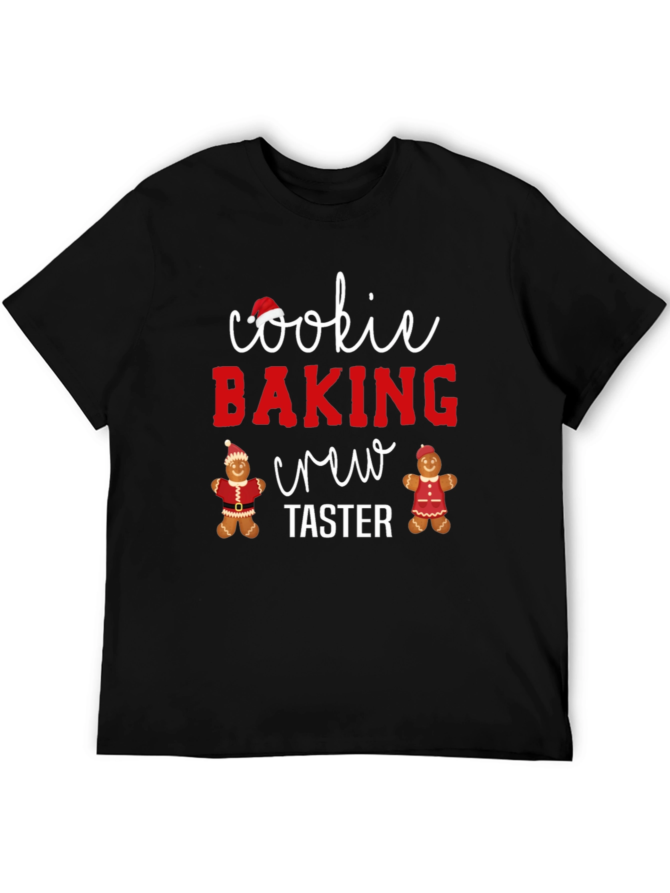 Cookie Baking Crew Taster Christmas Holiday Tee