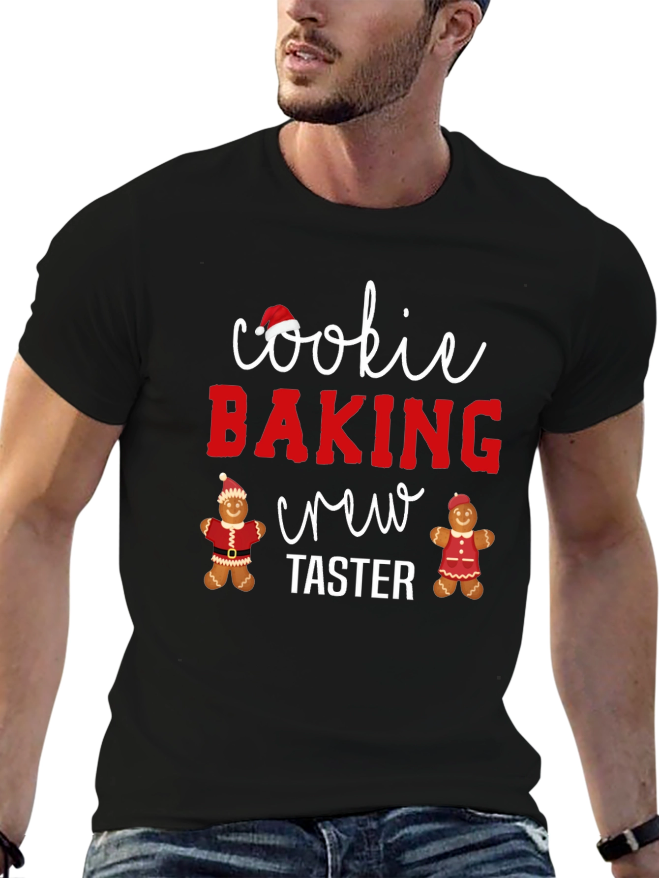 Cookie Baking Crew Taster Christmas Holiday Tee