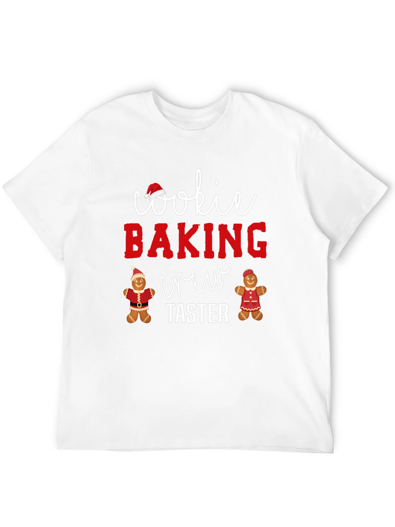 Cookie Baking Crew Taster Christmas Holiday Tee