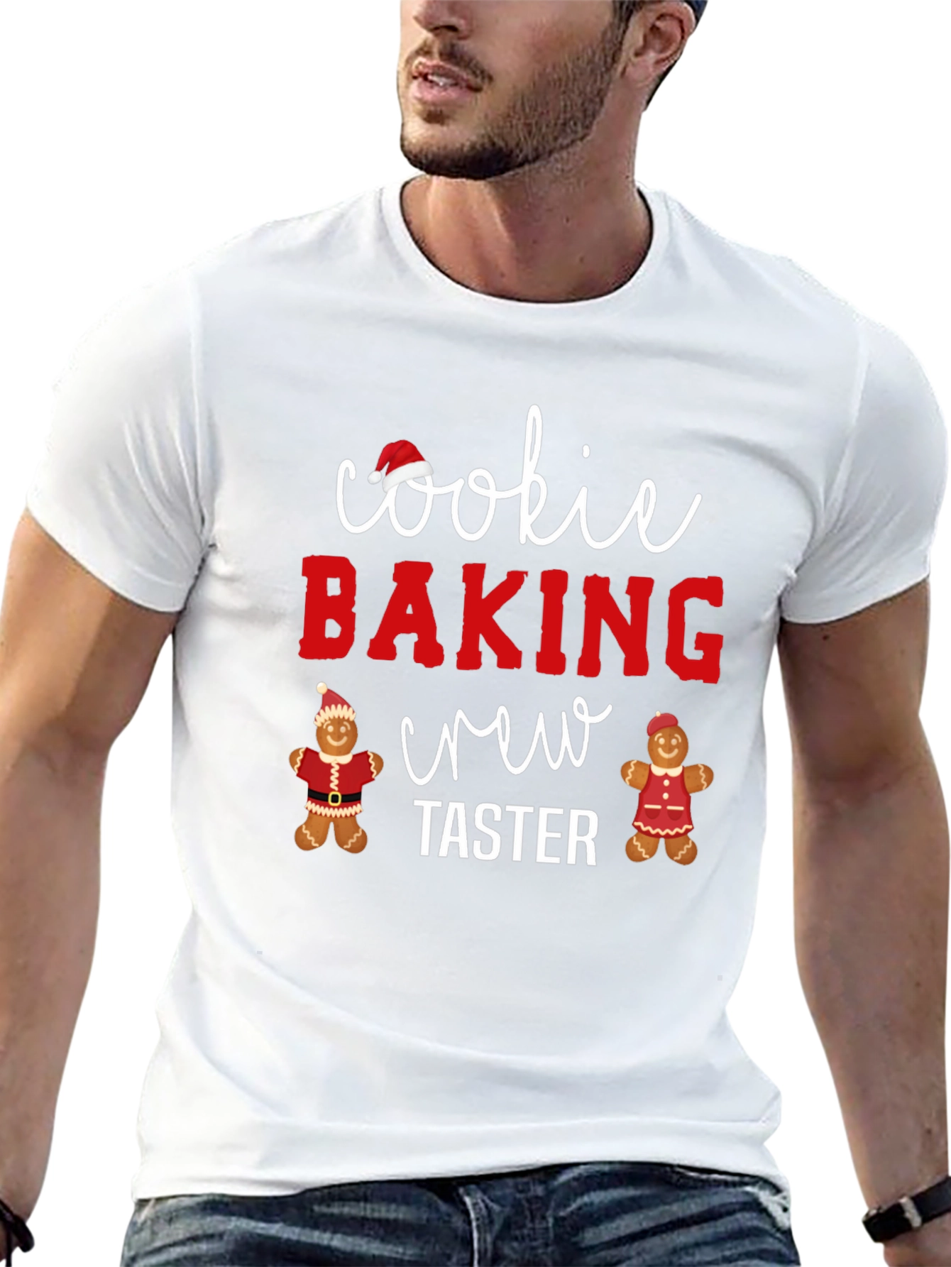 Cookie Baking Crew Taster Christmas Holiday Tee