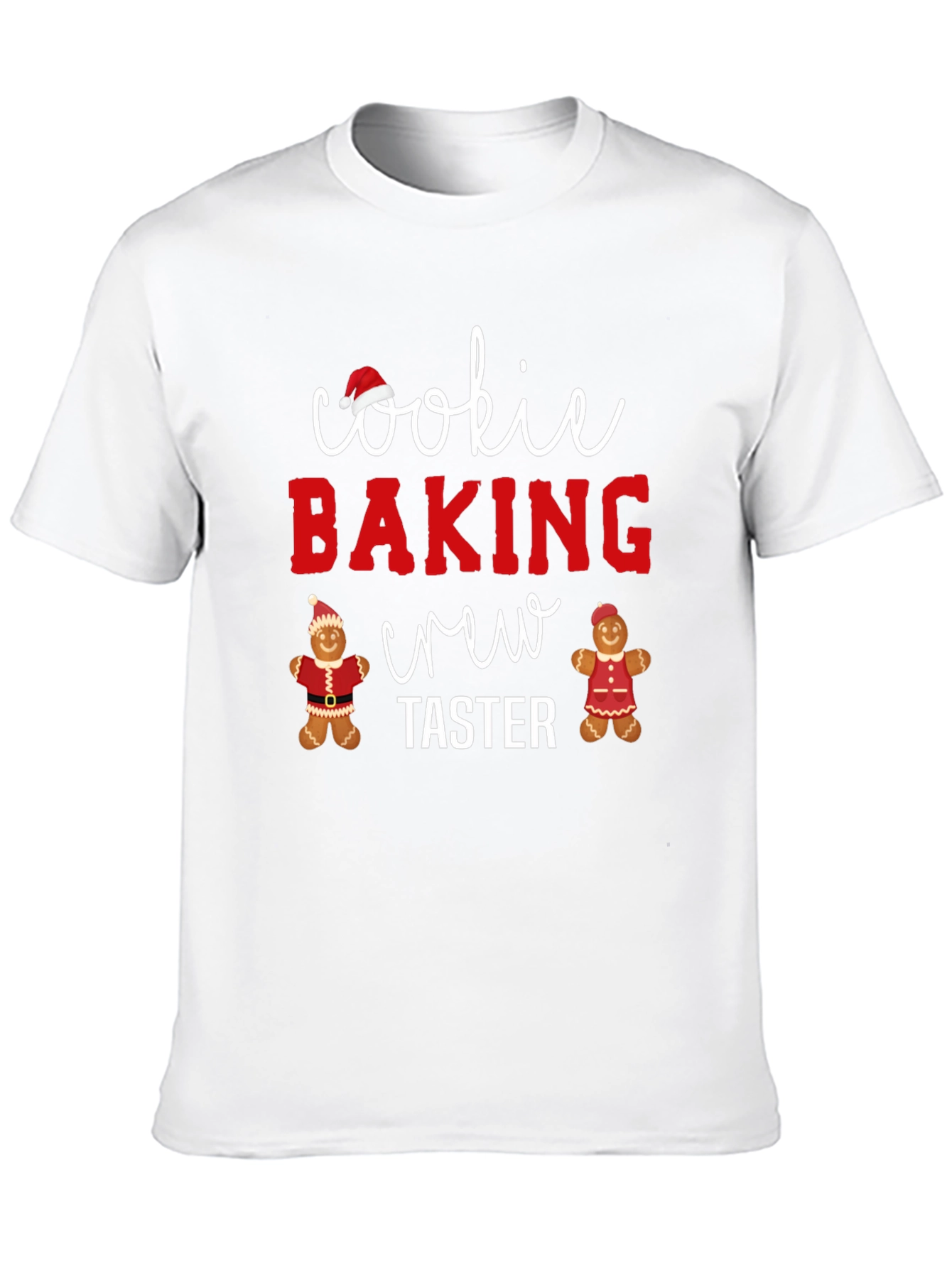 Cookie Baking Crew Taster Christmas Holiday Tee
