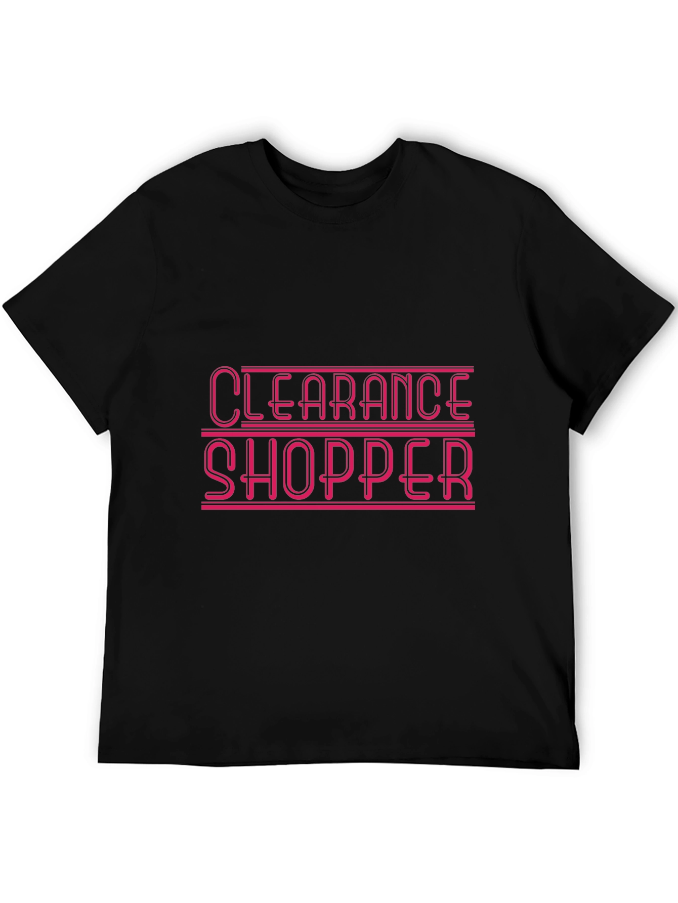 Clearance Shopper Graphic T-Shirt