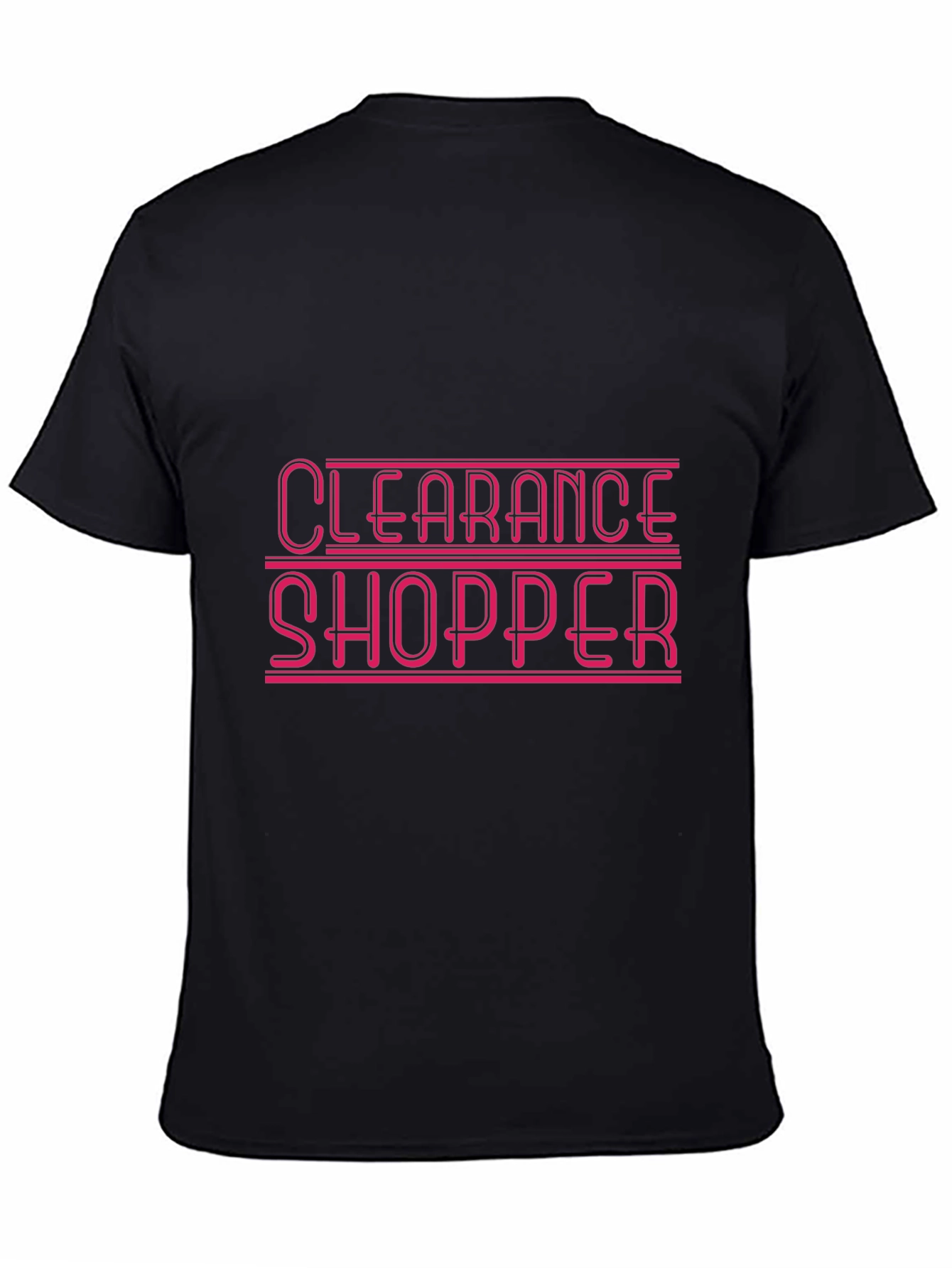 Clearance Shopper Graphic T-Shirt