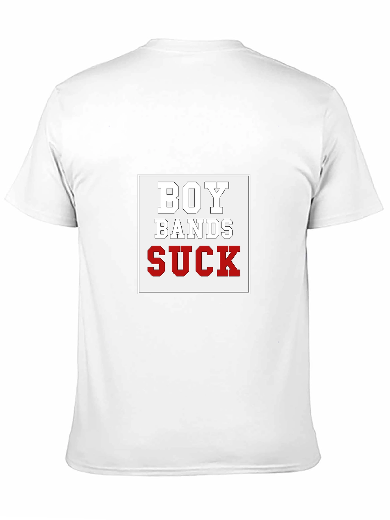 Boy Bands Suck Graphic T-Shirt - Unisex