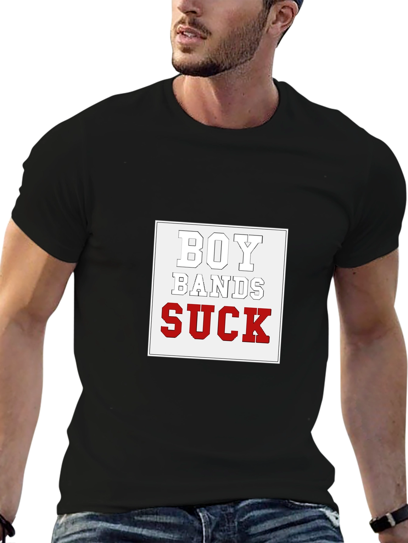 Boy Bands Suck Graphic T-Shirt - Unisex