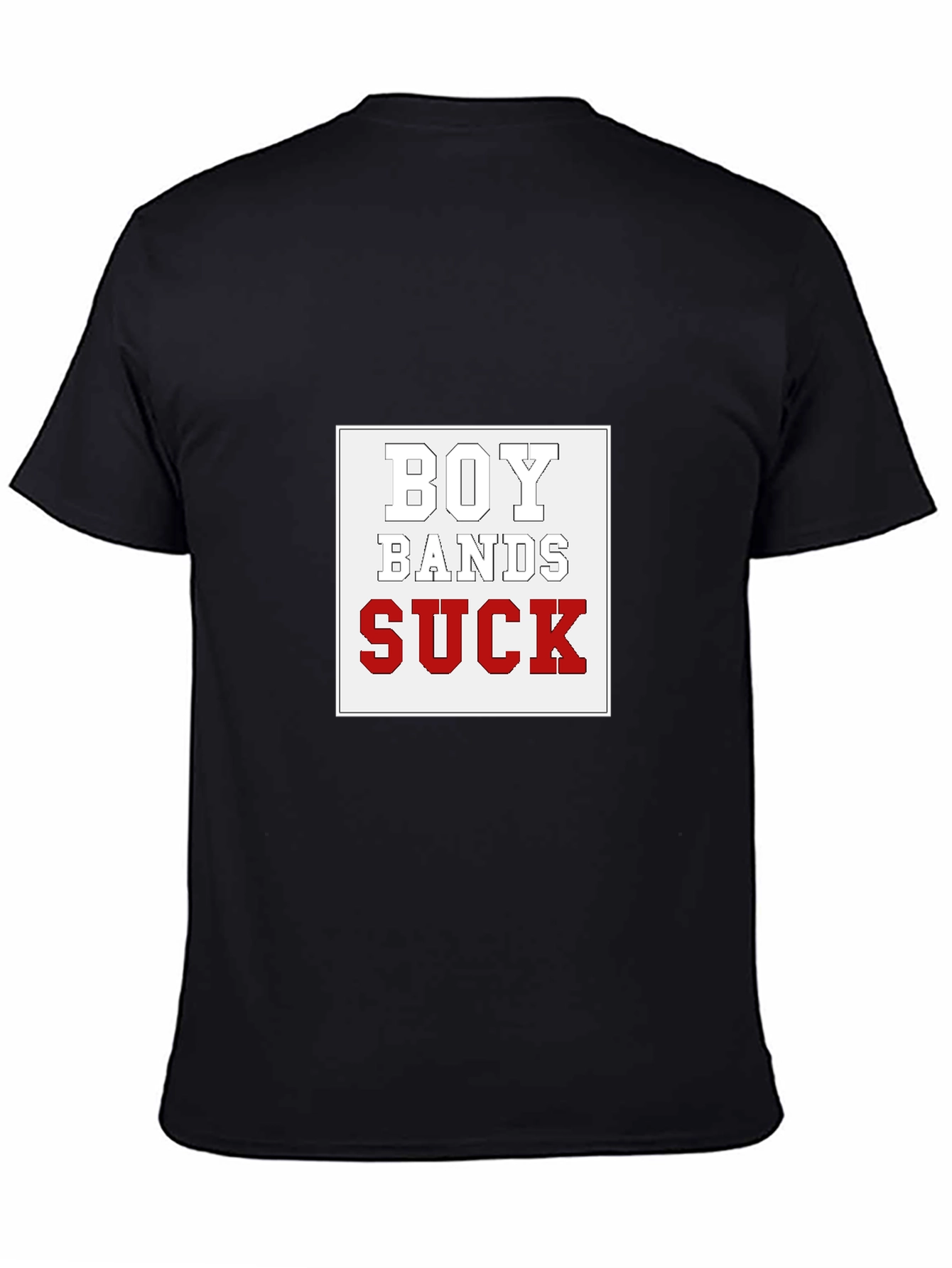 Boy Bands Suck Graphic T-Shirt - Unisex