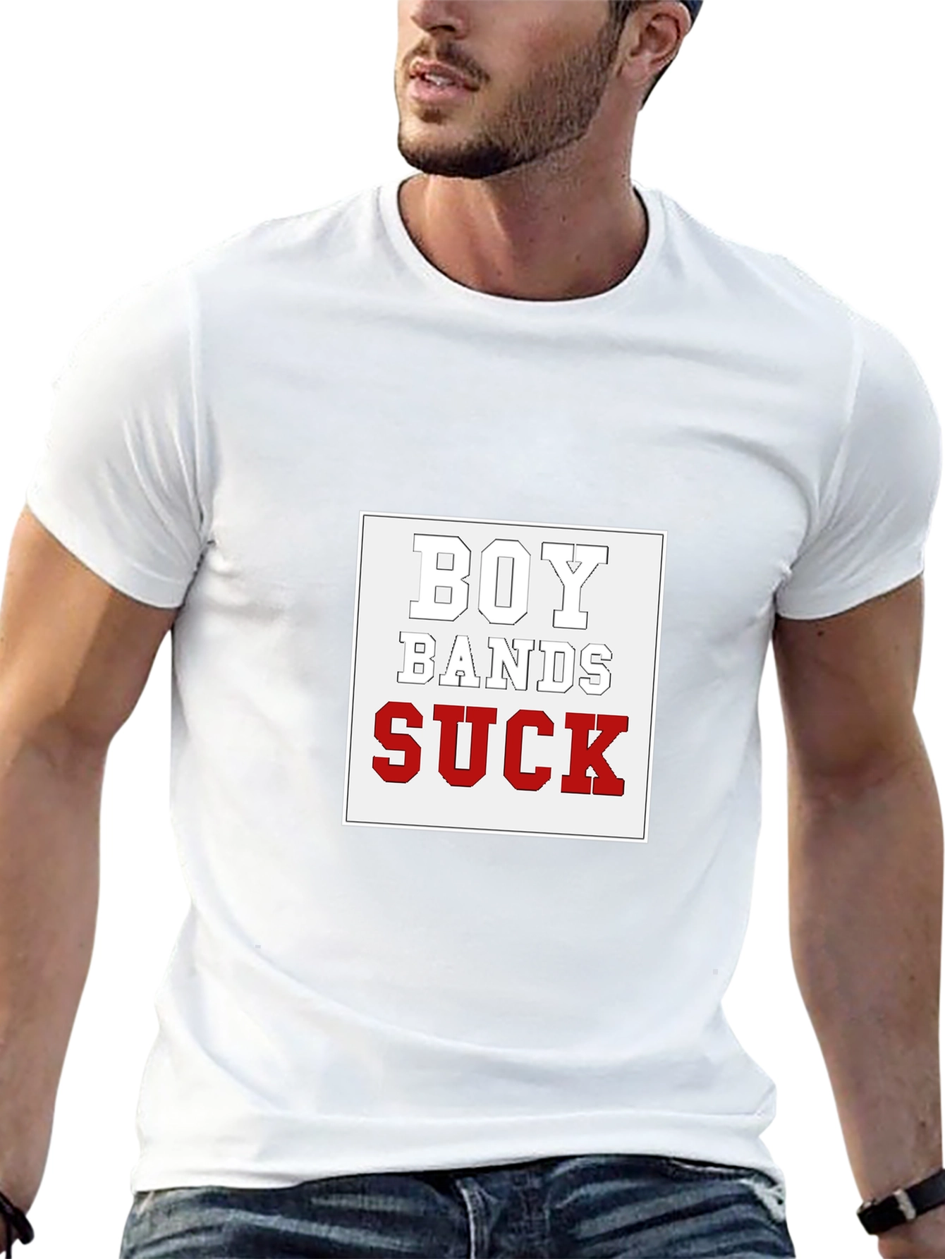 Boy Bands Suck Graphic T-Shirt - Unisex