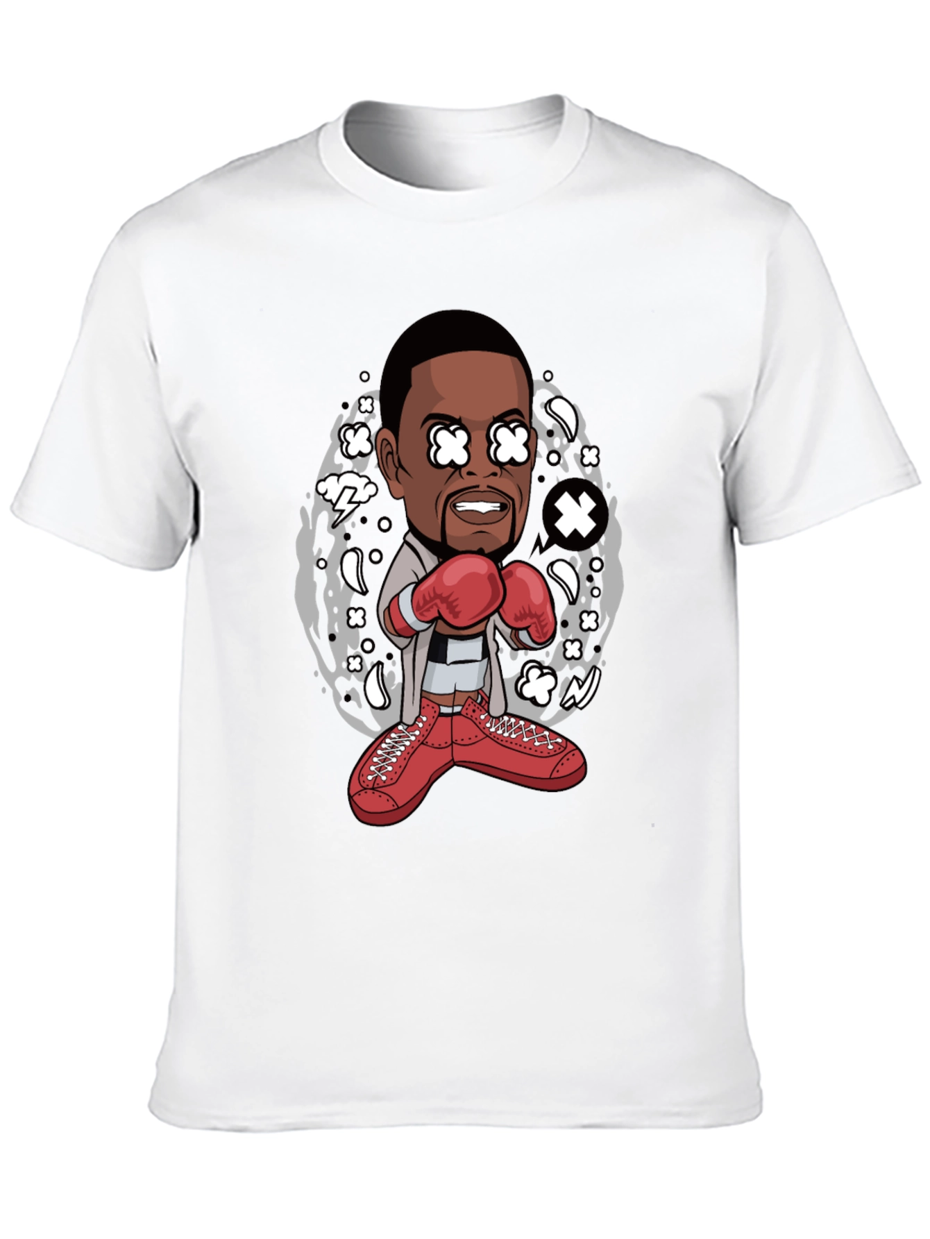 Boxing Cartoon T-Shirt