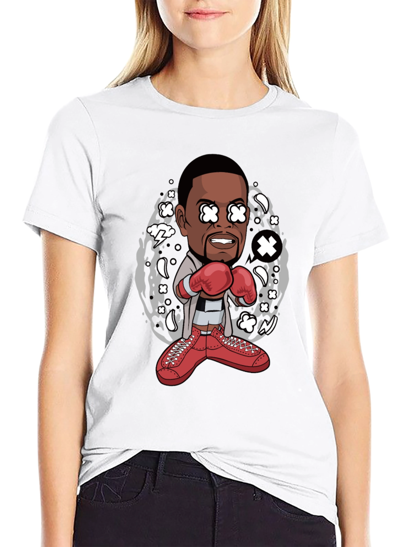 Boxing Cartoon T-Shirt