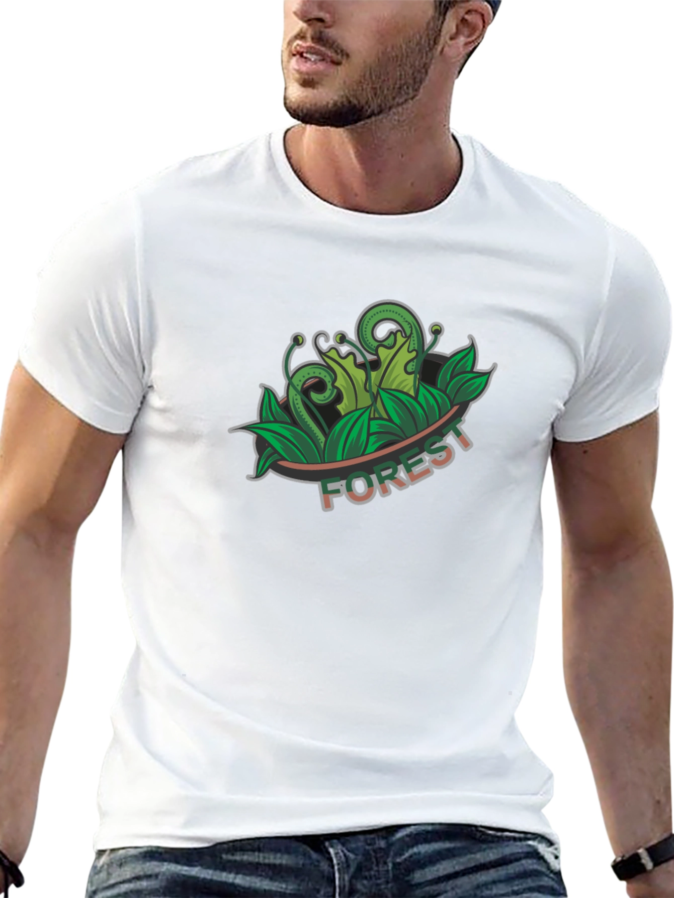 Forest Graphic T-Shirt - Unique Nature Design Tee