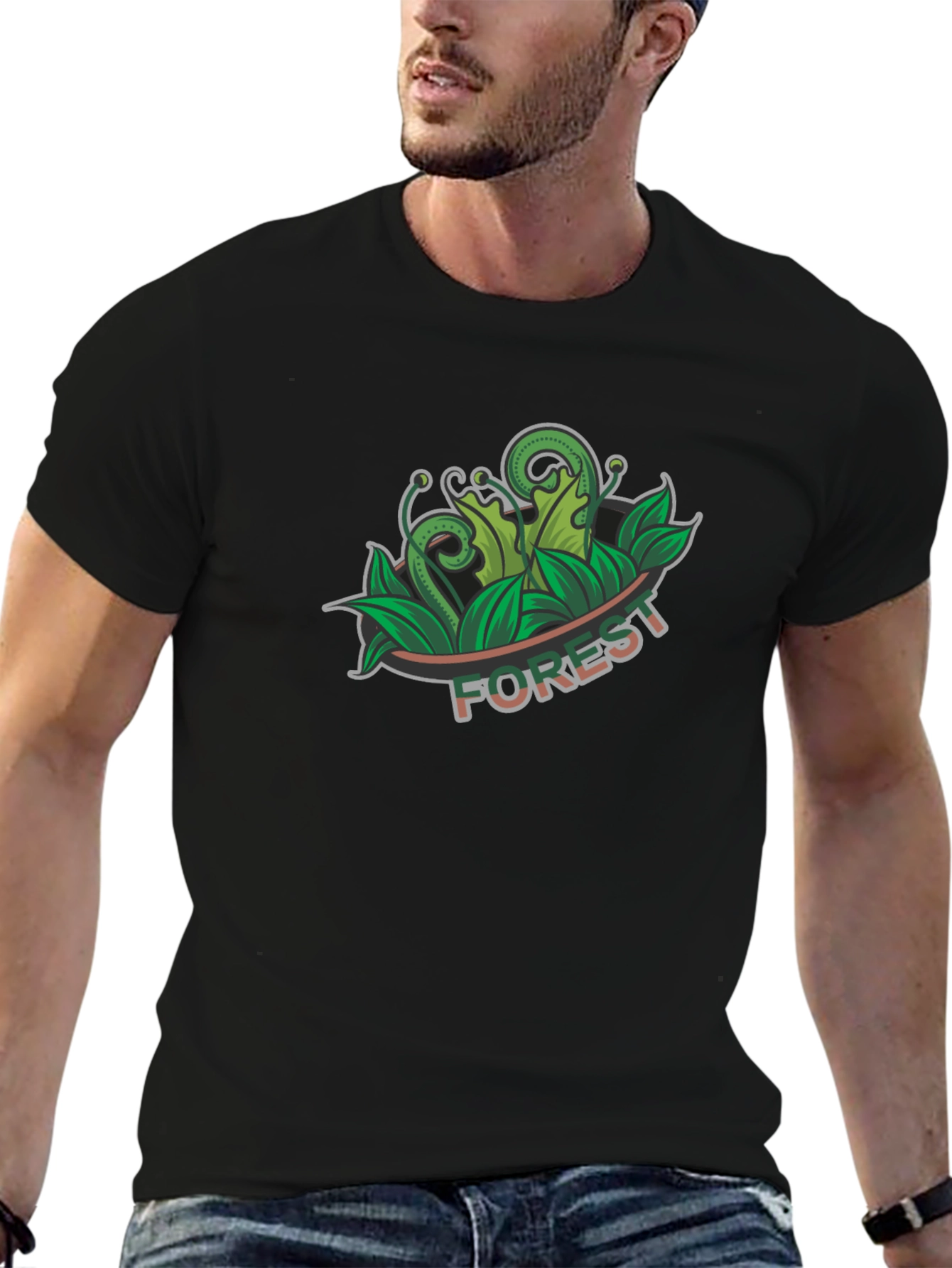 Forest Graphic T-Shirt - Unique Nature Design Tee