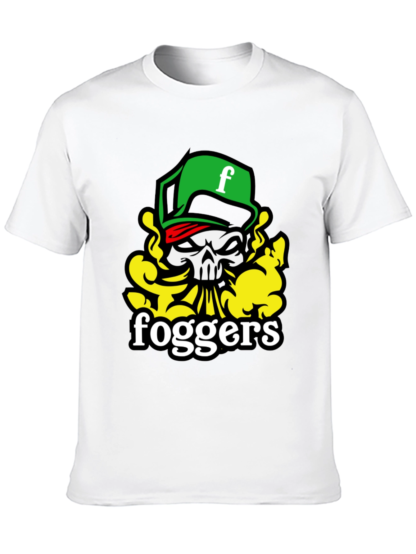 Foggers Skull Graphic Tee - Cool Streetwear Shirt