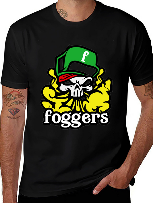 Foggers Skull Graphic Tee - Cool Streetwear Shirt