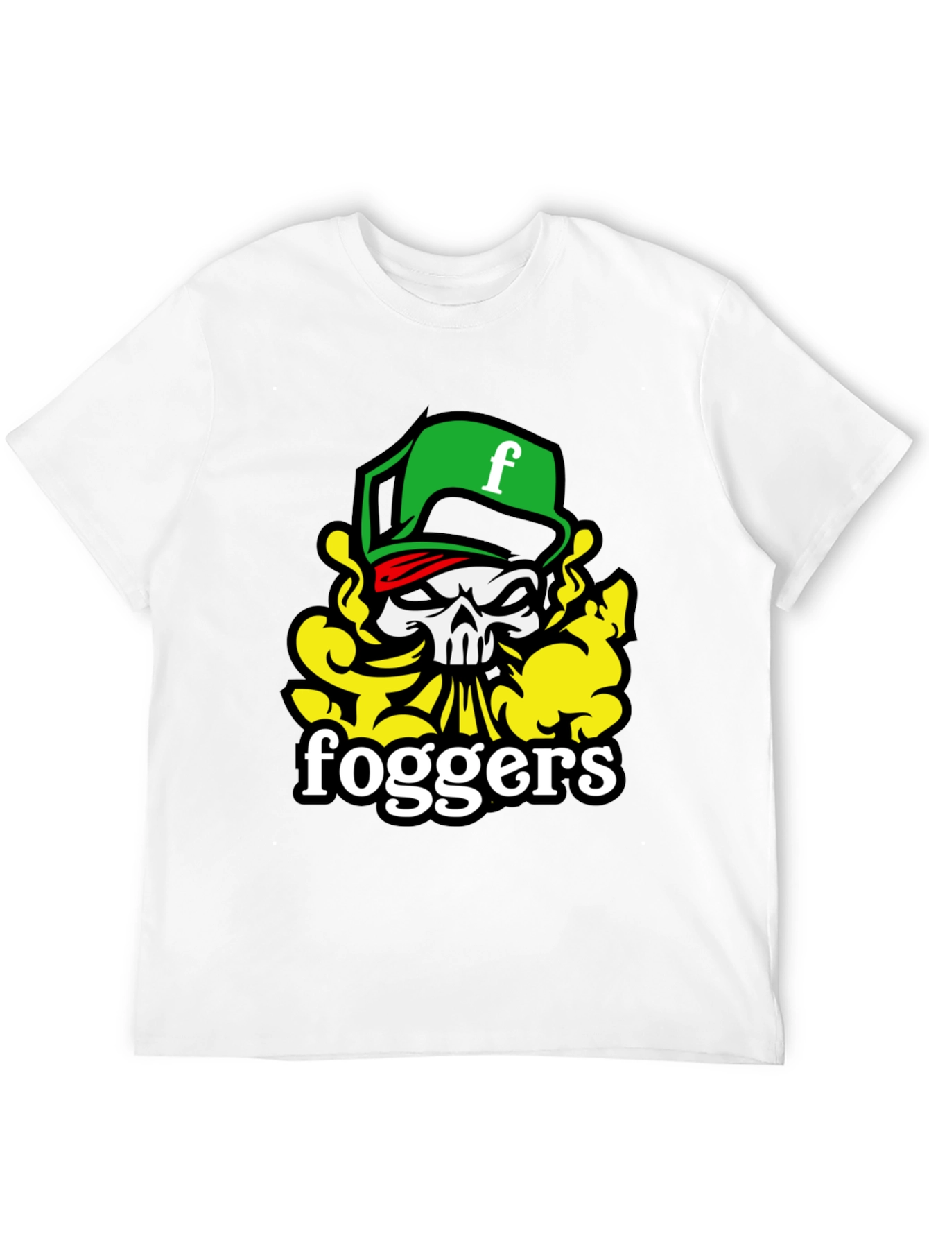 Foggers Skull Graphic Tee - Cool Streetwear Shirt