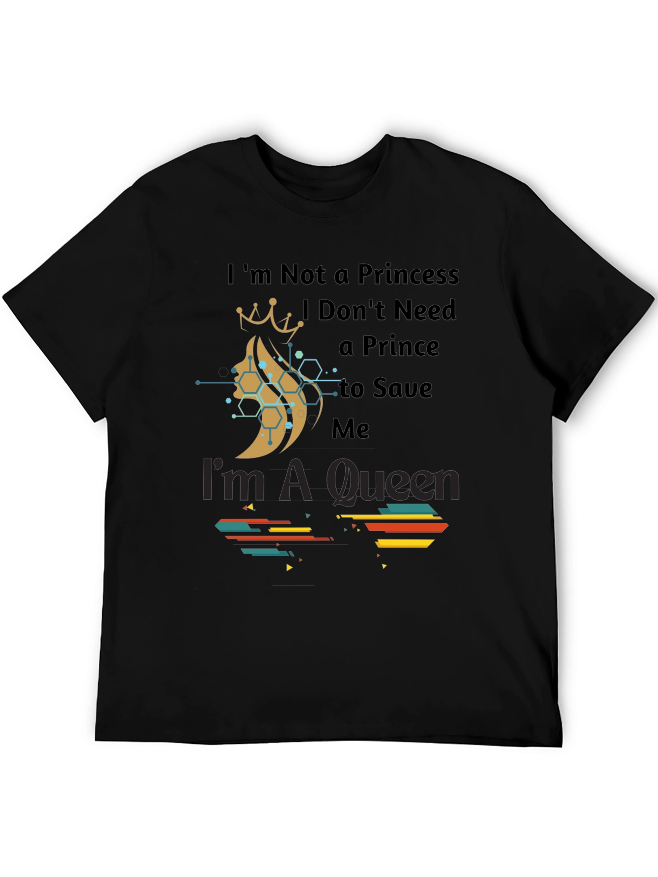 Queen Graphic Tee - Empowering Womens Fashion