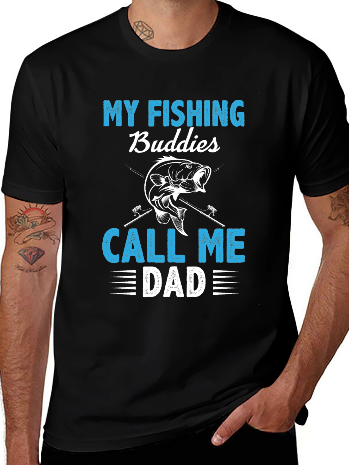 Fishing Buddies Dad T-Shirt