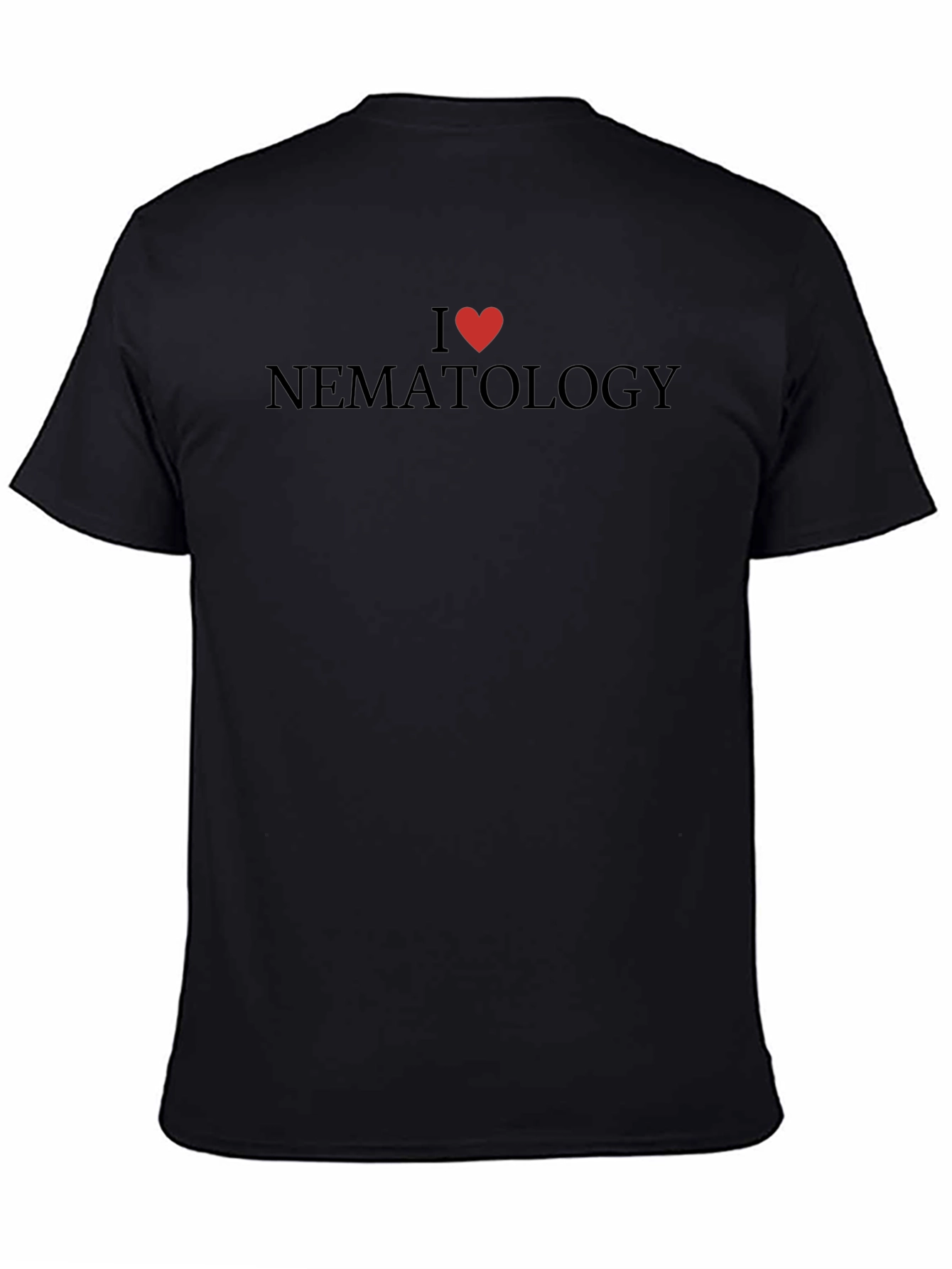 I Heart Nematology Black T-Shirt