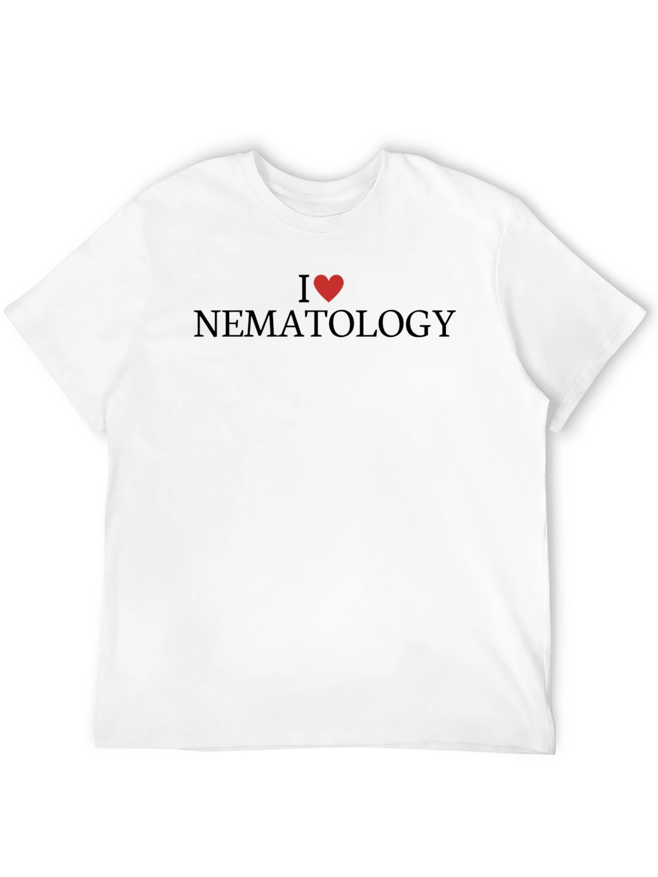 I Heart Nematology Black T-Shirt