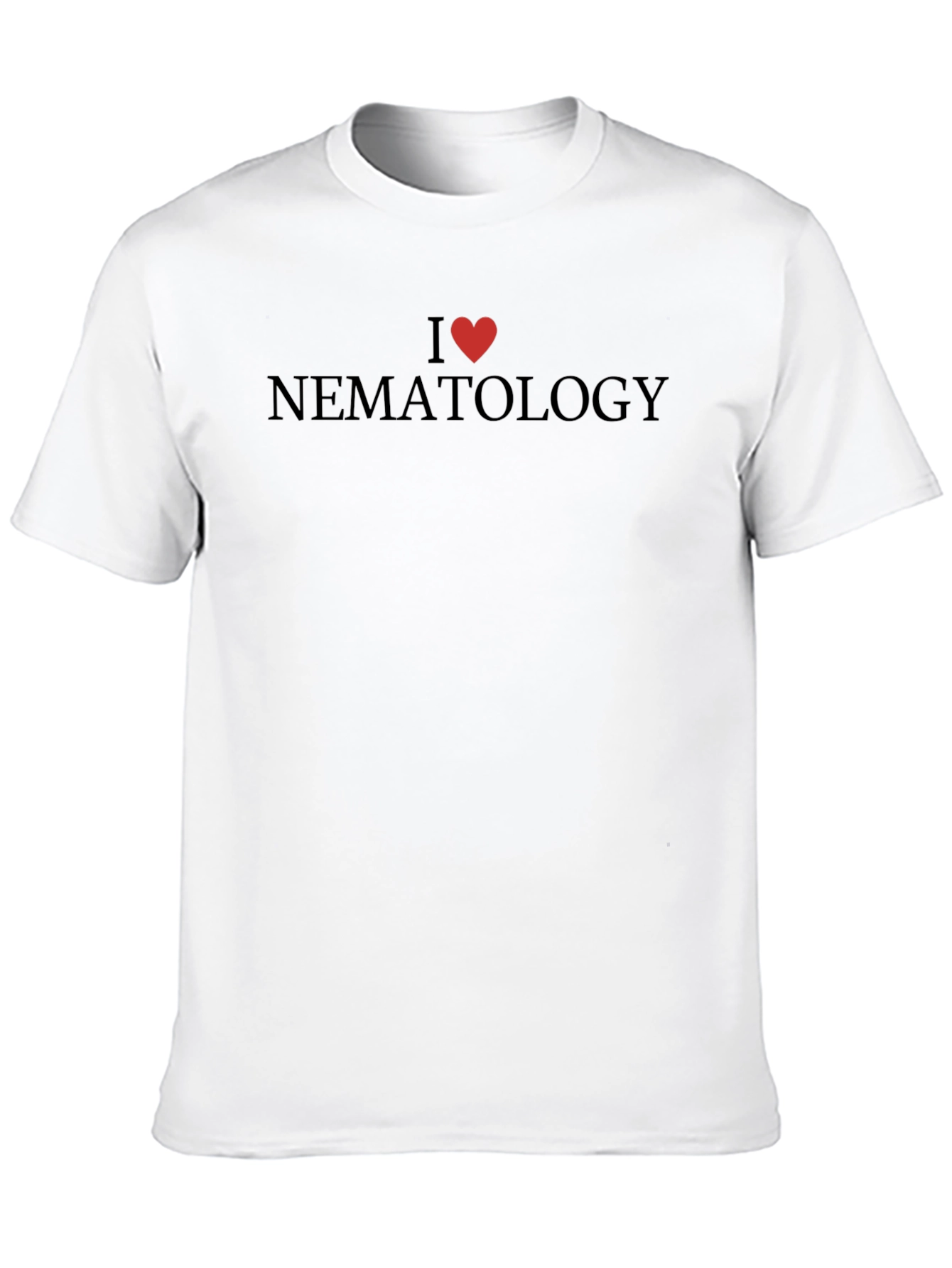 I Heart Nematology Black T-Shirt